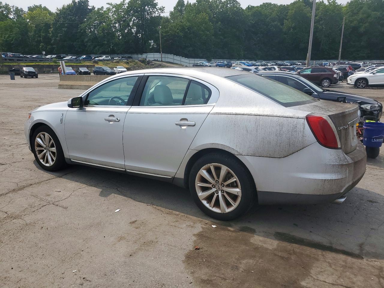 2009 Lincoln Mks Silver vin: 1LNHM93R49G605404