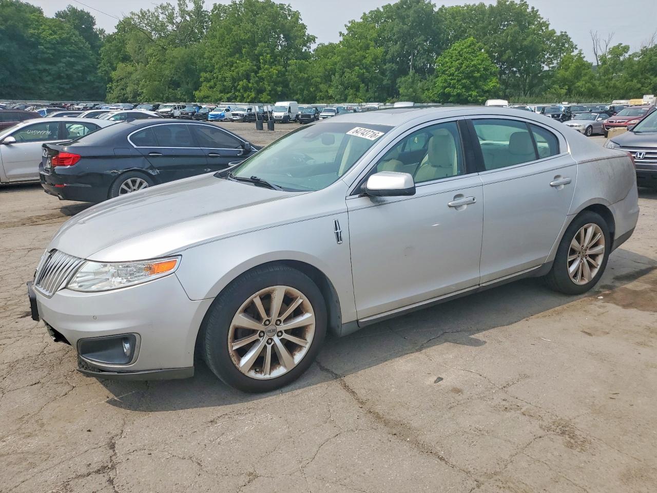 2009 Lincoln Mks Silver vin: 1LNHM93R49G605404