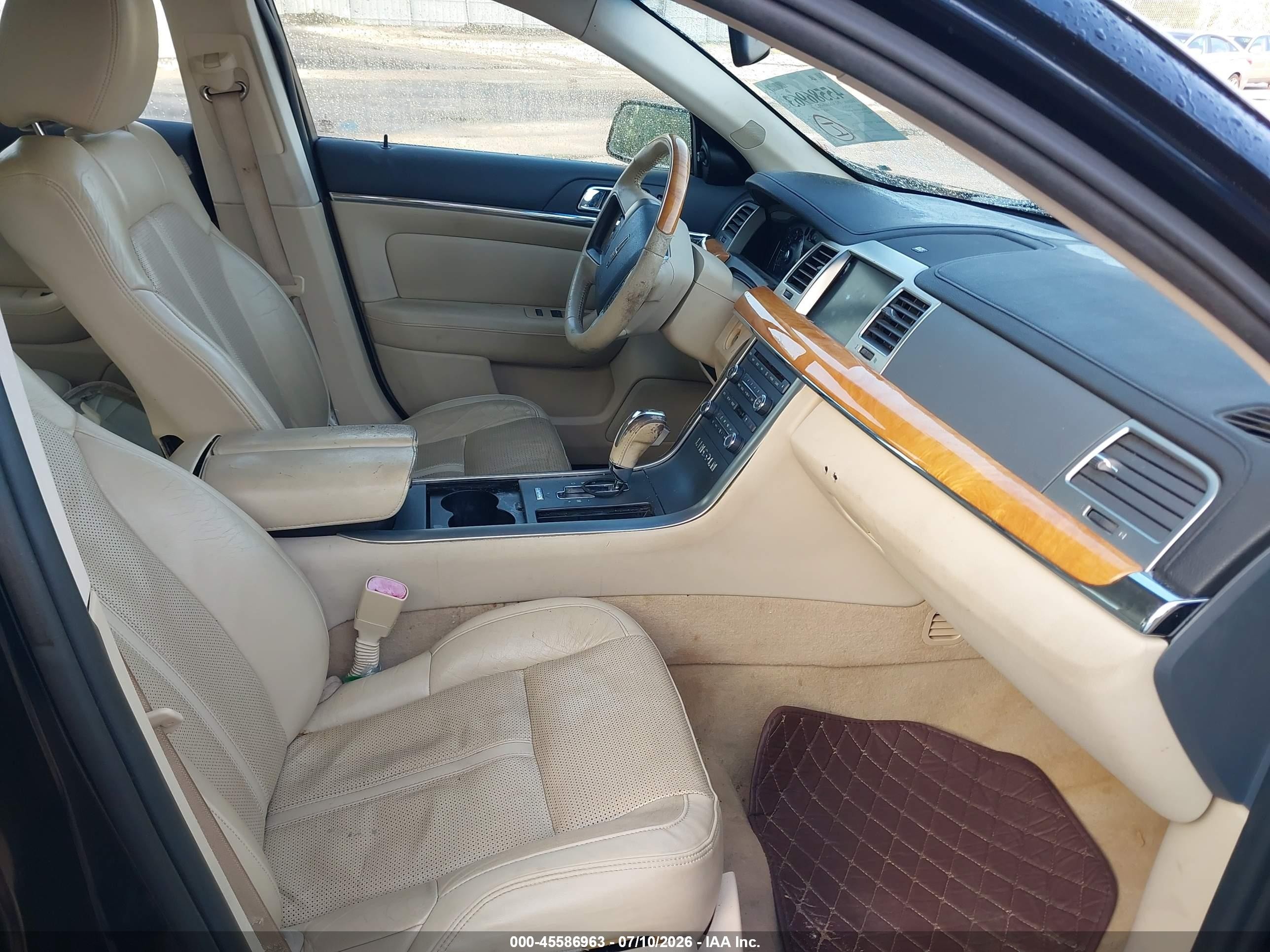 2009 Lincoln Mks   Dark Blue vin: 1LNHM93R49G626415