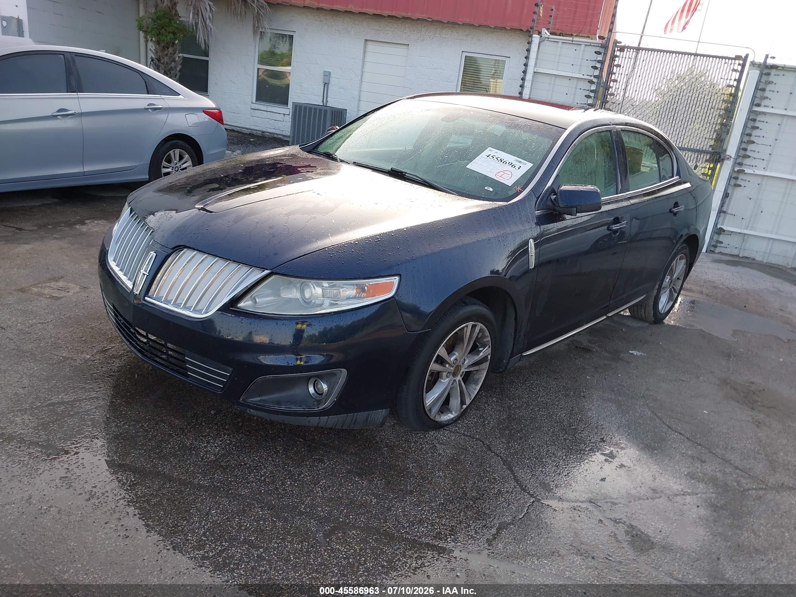 2009 Lincoln Mks   Dark Blue vin: 1LNHM93R49G626415