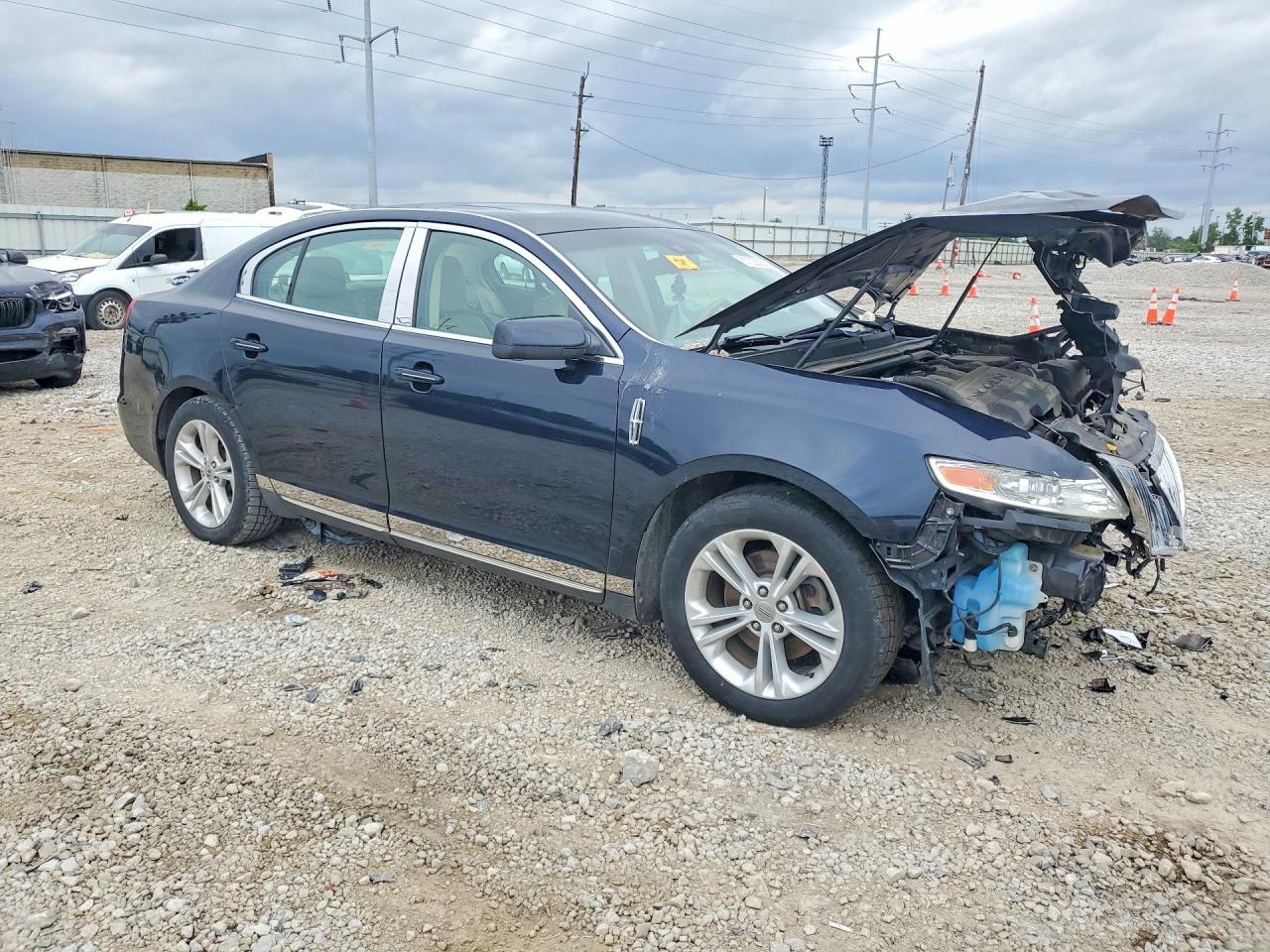 2009 Lincoln Mks Blue vin: 1LNHM93R59G609462