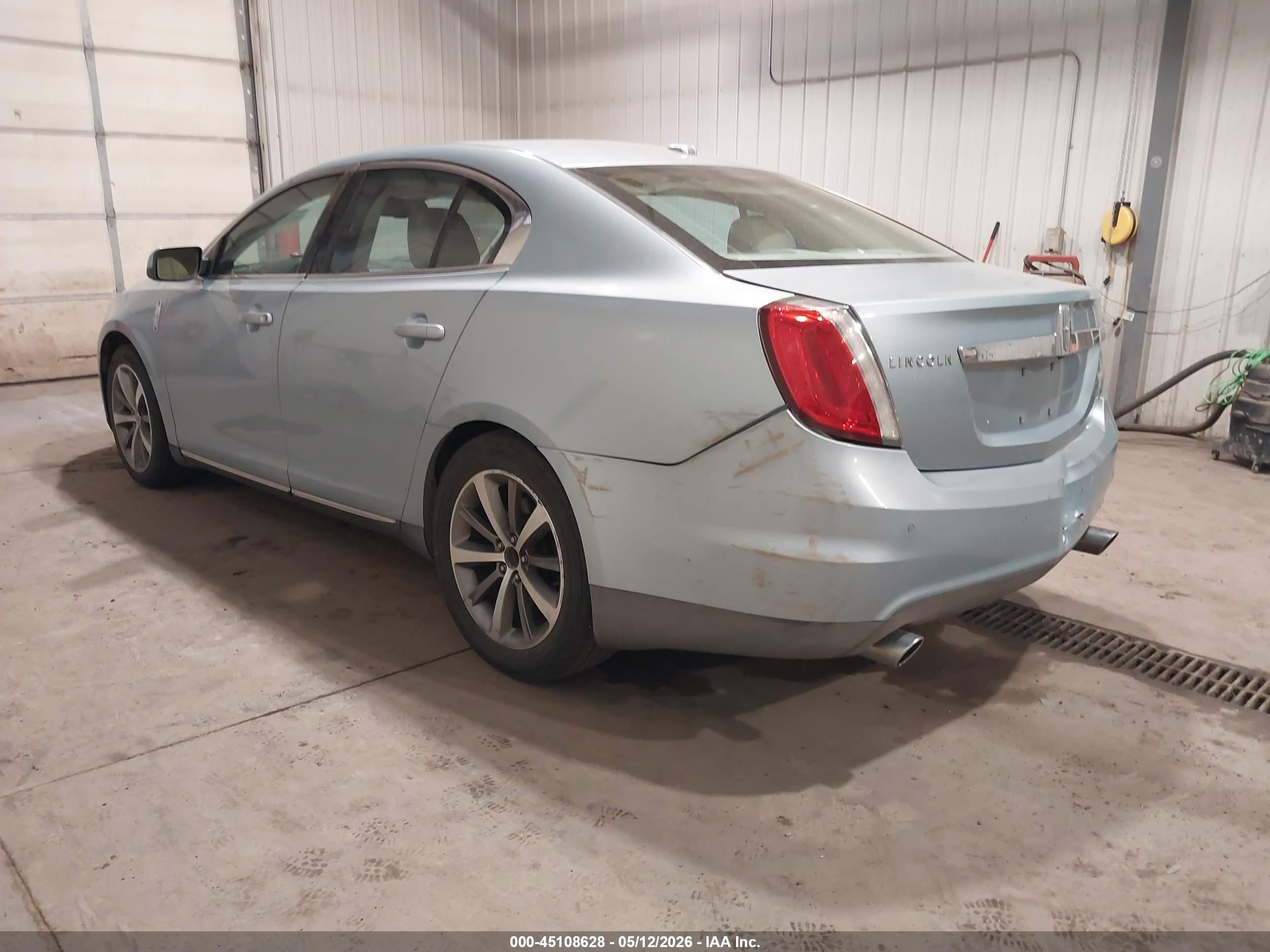 2009 Lincoln Mks   Blue vin: 1LNHM93R59G614077