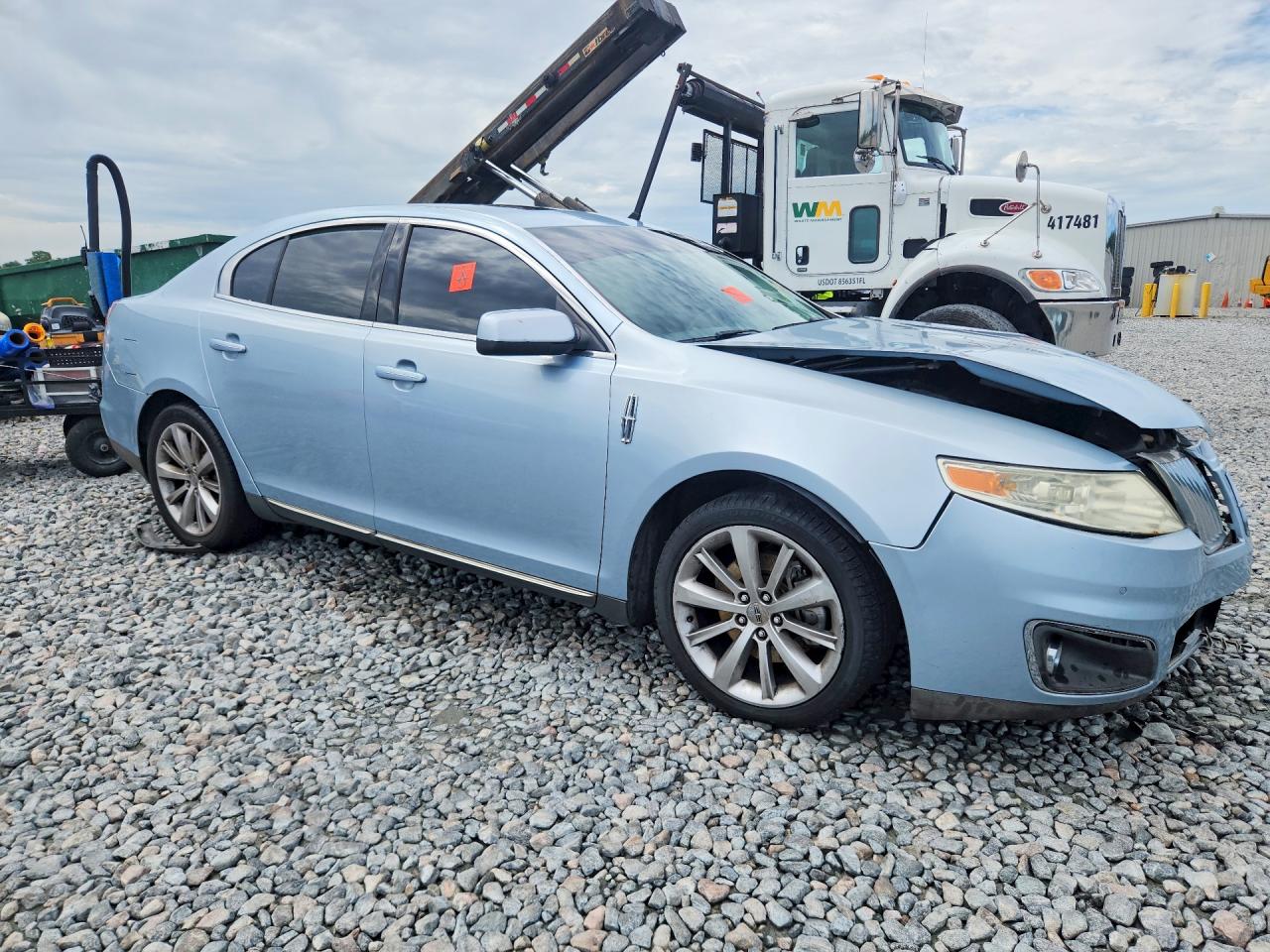 2009 Lincoln Mks Blue vin: 1LNHM93R69G616453
