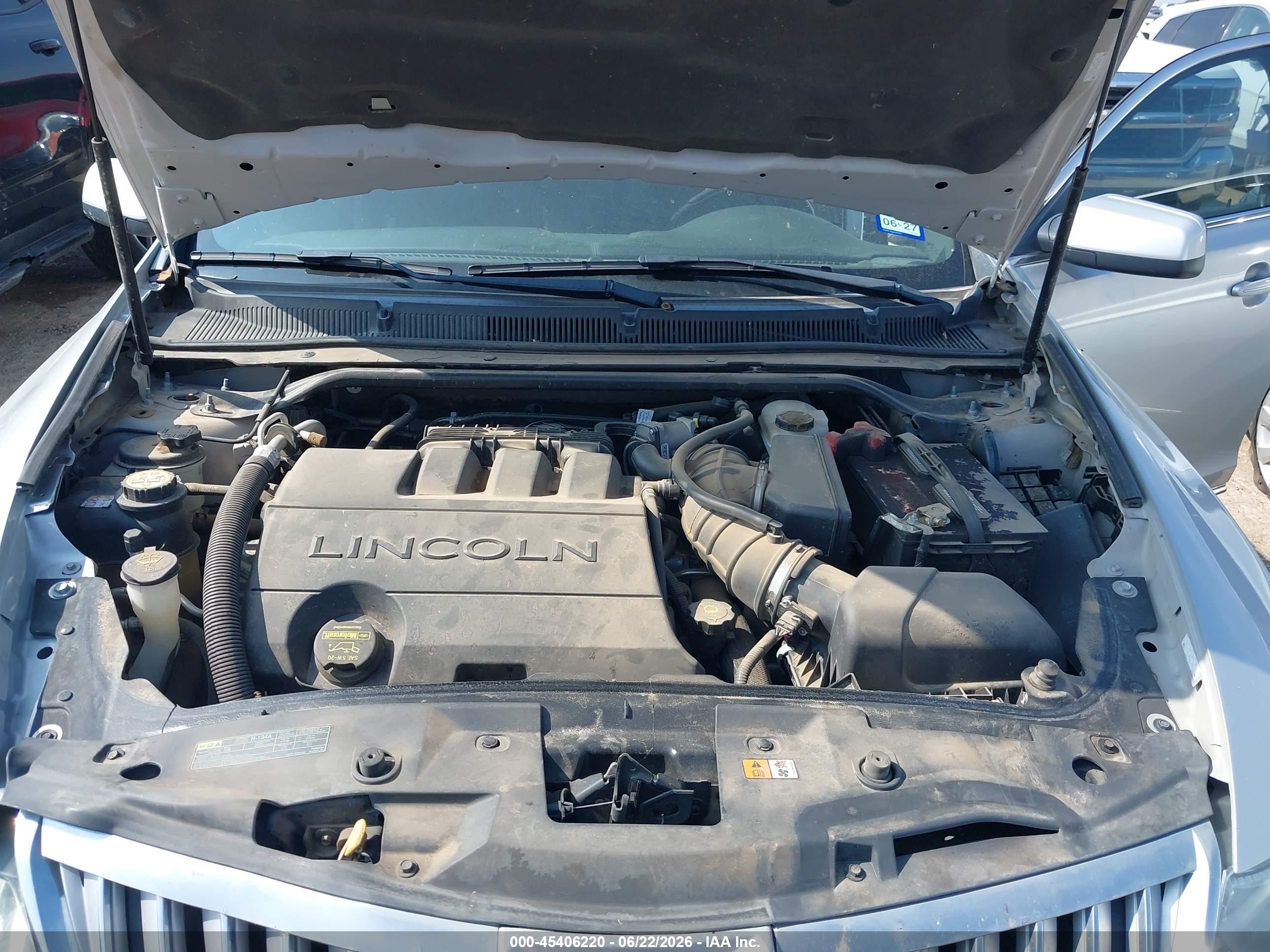 2009 Lincoln Mks   Silver vin: 1LNHM93R69G629686