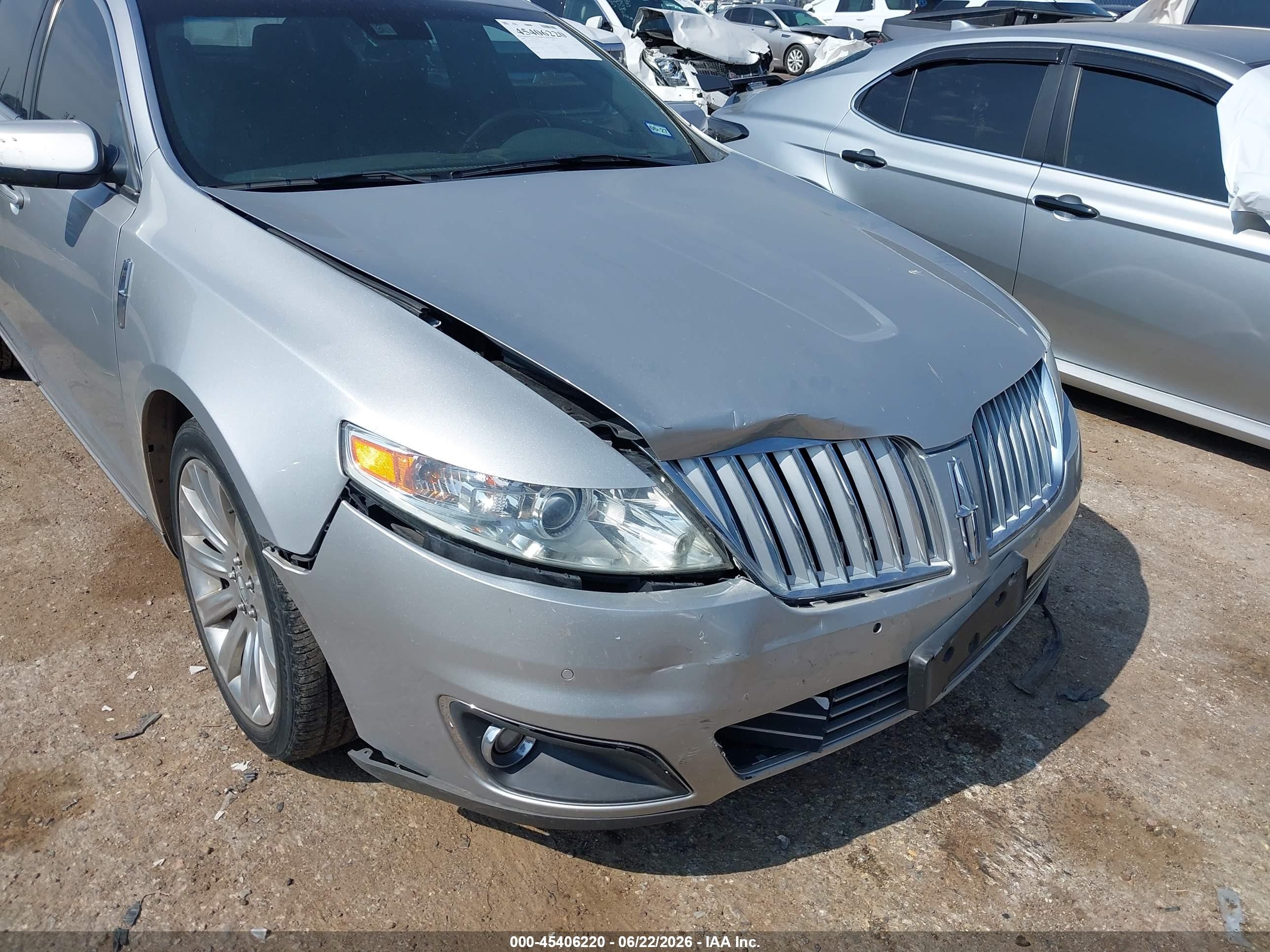2009 Lincoln Mks   Silver vin: 1LNHM93R69G629686