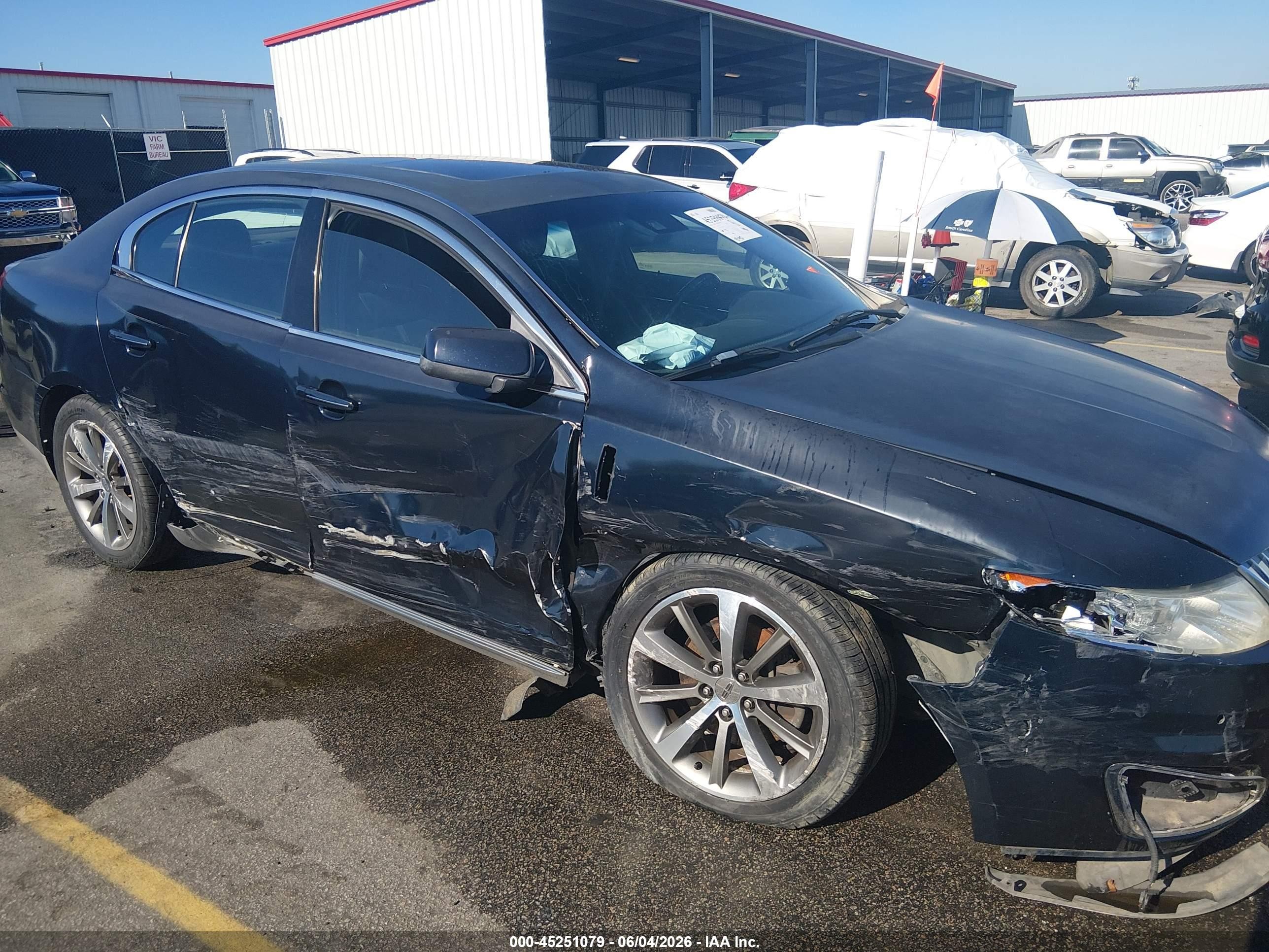 2009 Lincoln Mks   Gray vin: 1LNHM93R79G606837