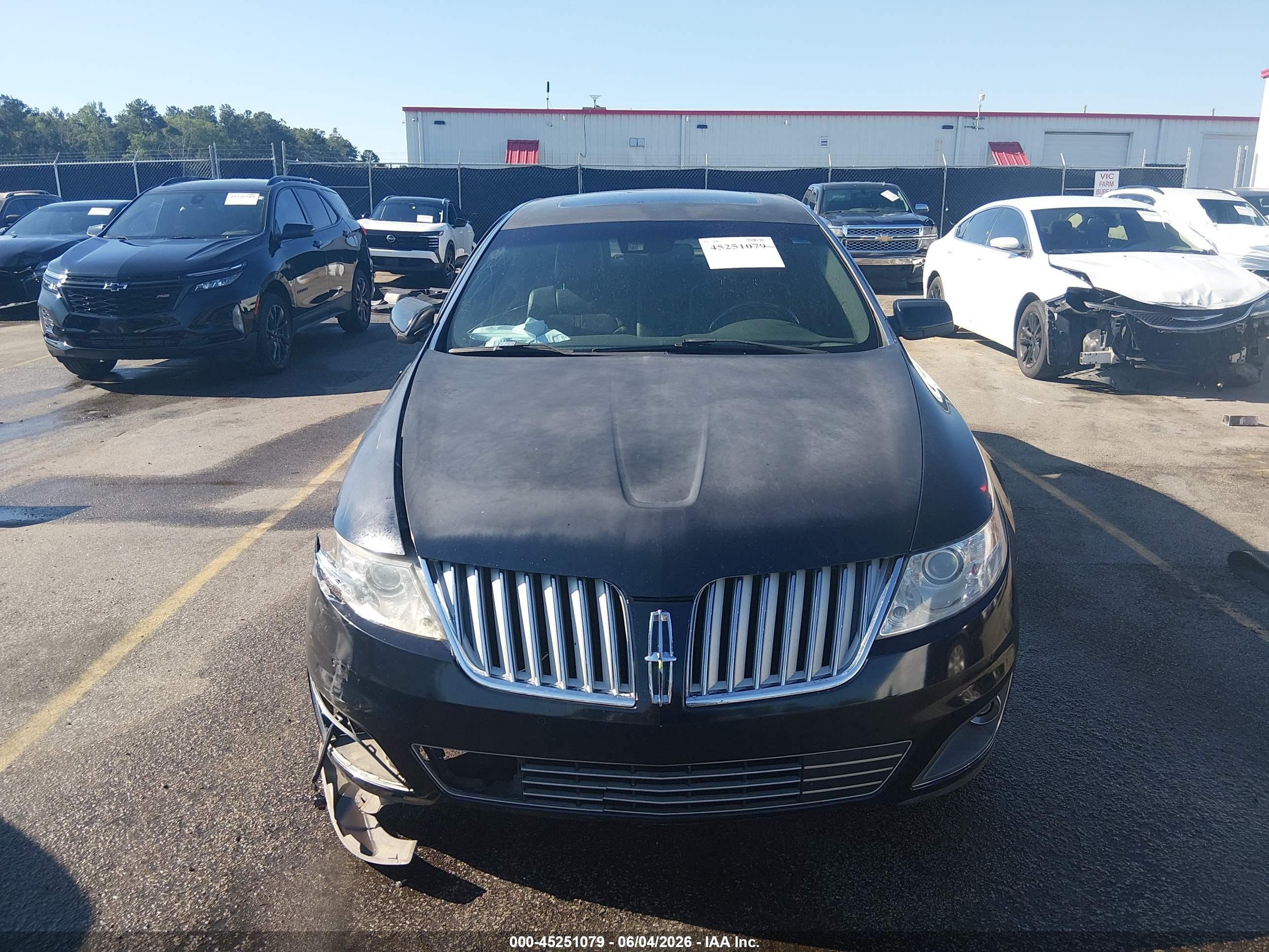 2009 Lincoln Mks   Gray vin: 1LNHM93R79G606837