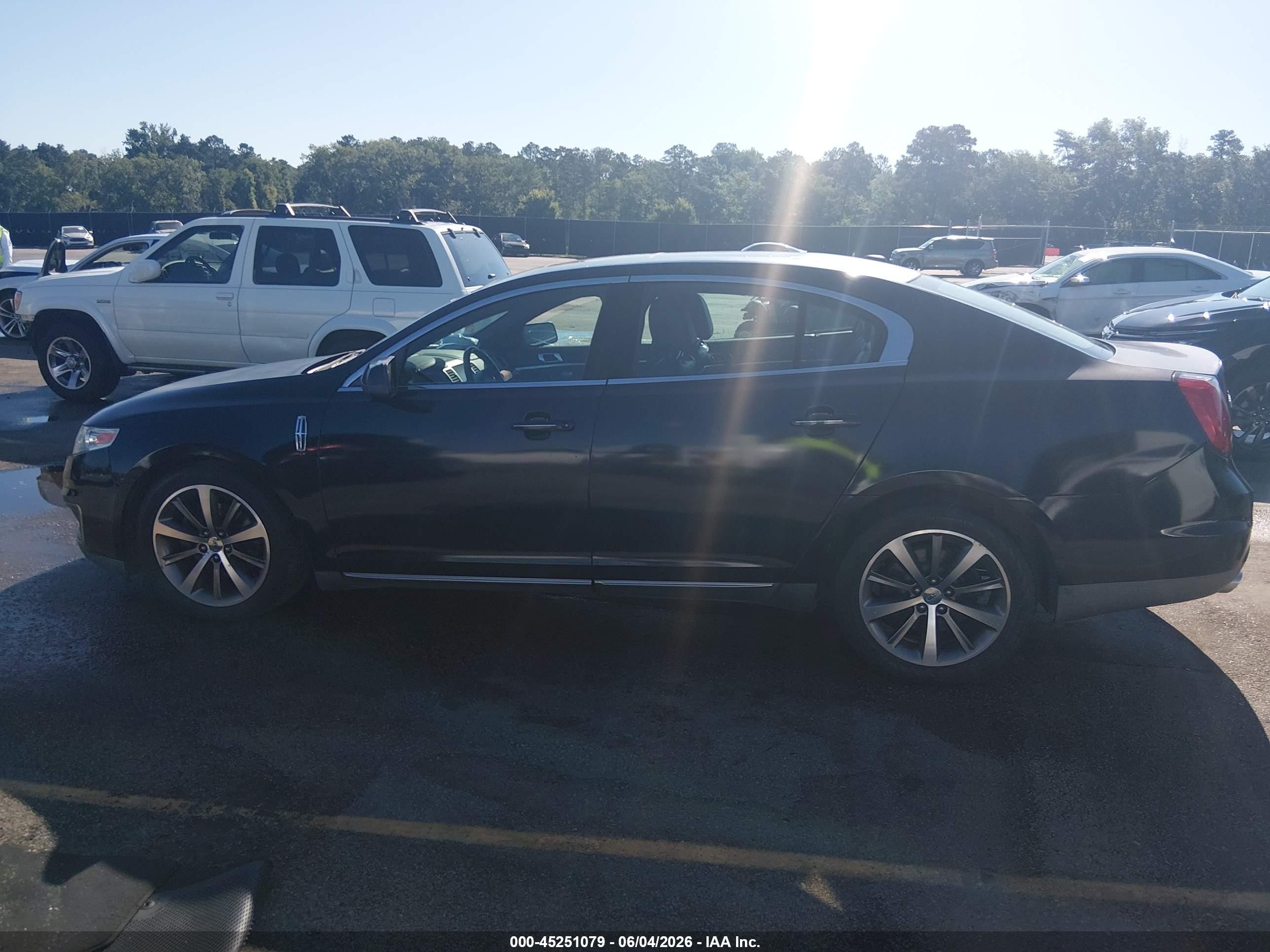 2009 Lincoln Mks   Gray vin: 1LNHM93R79G606837