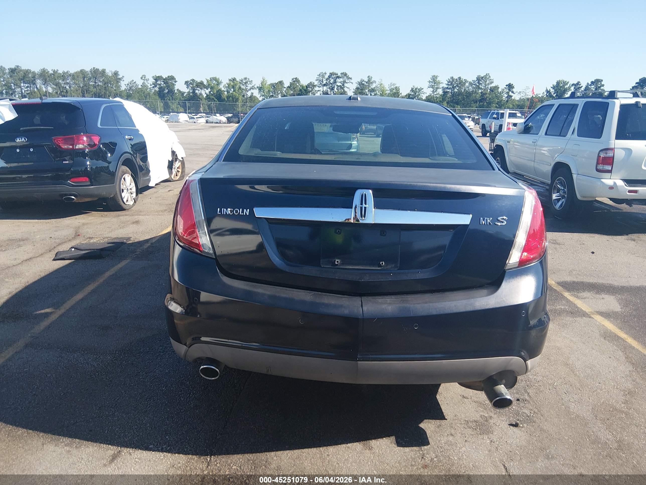 2009 Lincoln Mks   Gray vin: 1LNHM93R79G606837