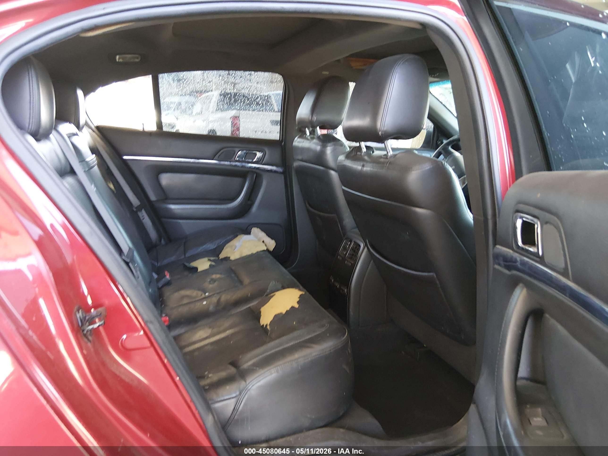2009 Lincoln Mks   Maroon vin: 1LNHM93R79G611567