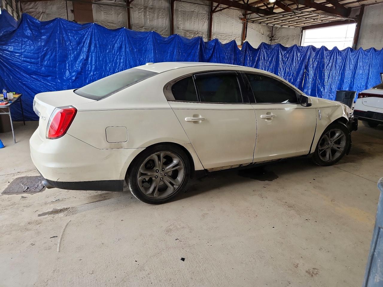 2009 Lincoln Mks White vin: 1LNHM93R79G623282