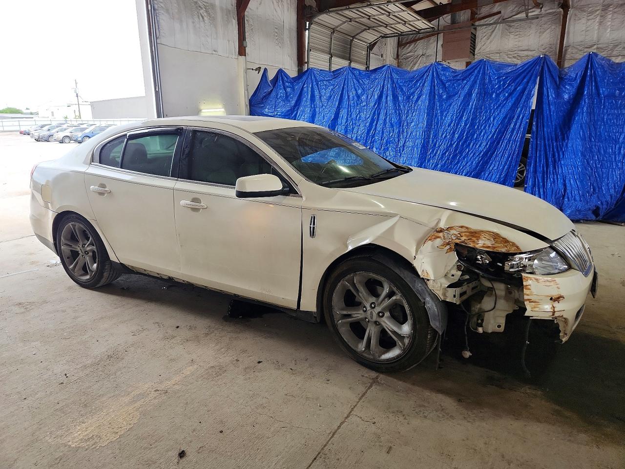 2009 Lincoln Mks White vin: 1LNHM93R79G623282