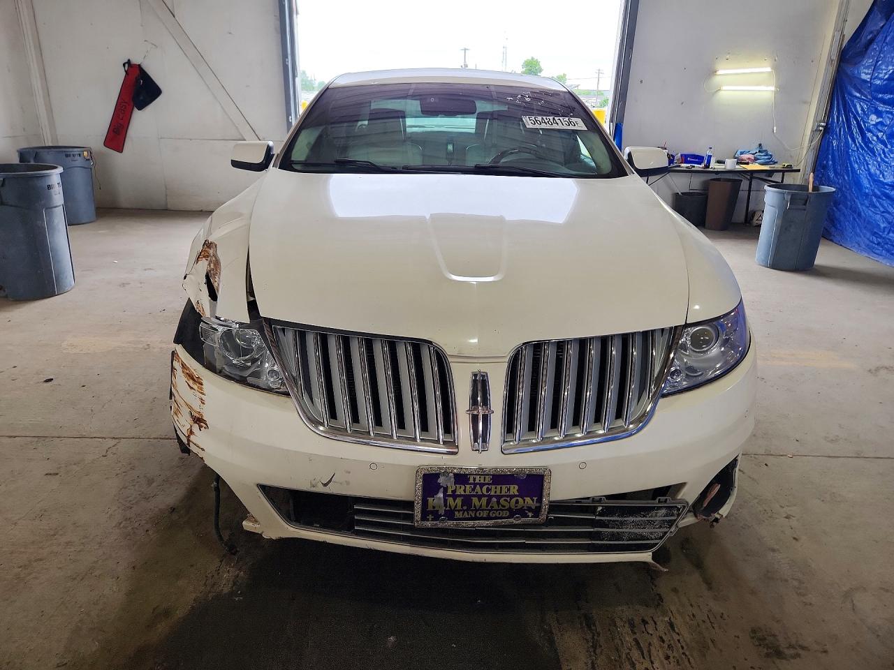 2009 Lincoln Mks White vin: 1LNHM93R79G623282