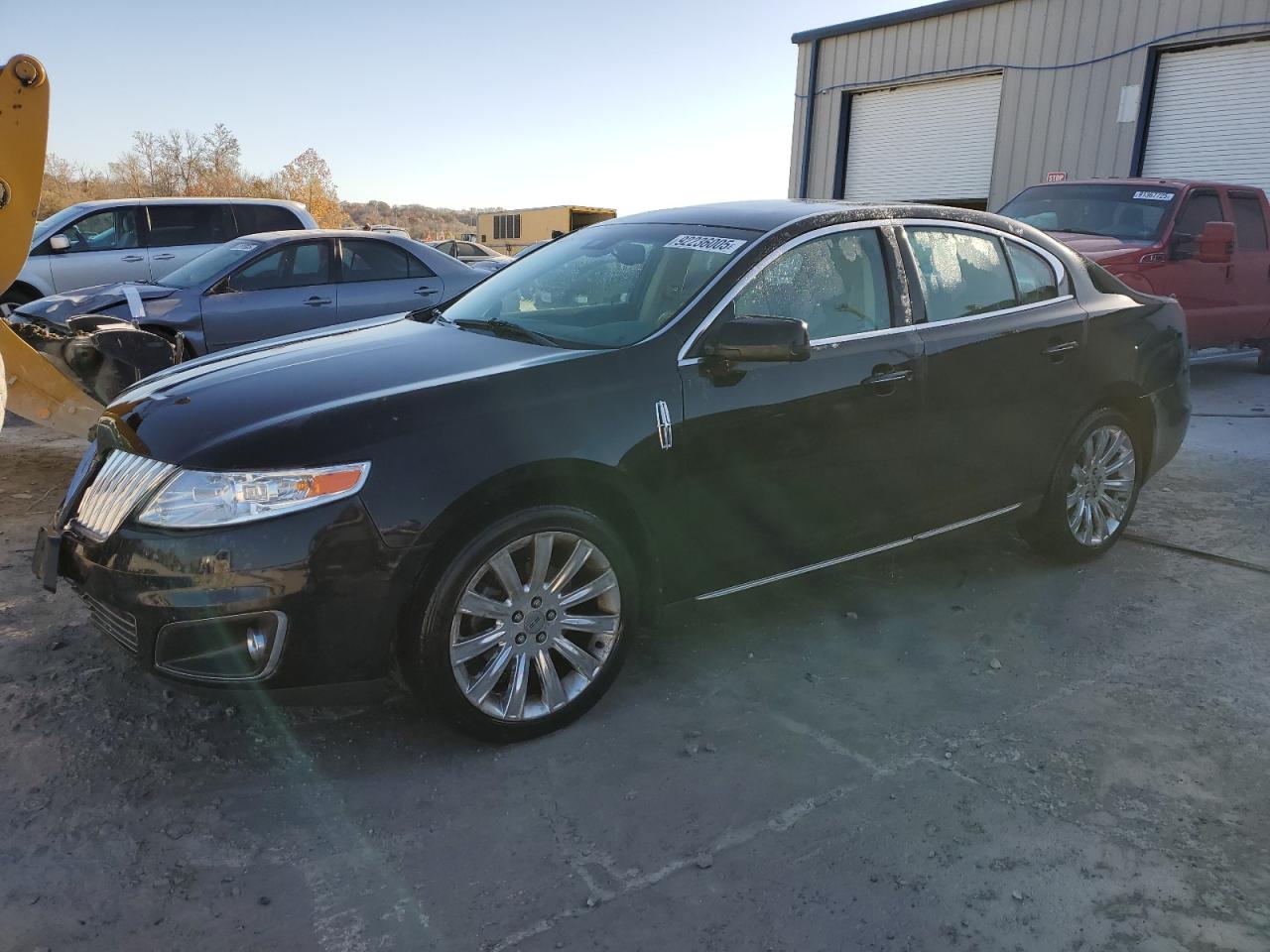 2009 Lincoln Mks Black vin: 1LNHM93R89G633870