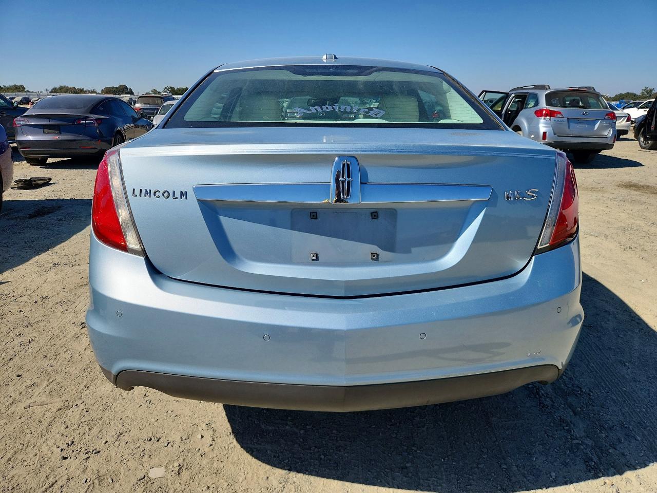 2009 Lincoln Mks Blue vin: 1LNHM93R99G612011
