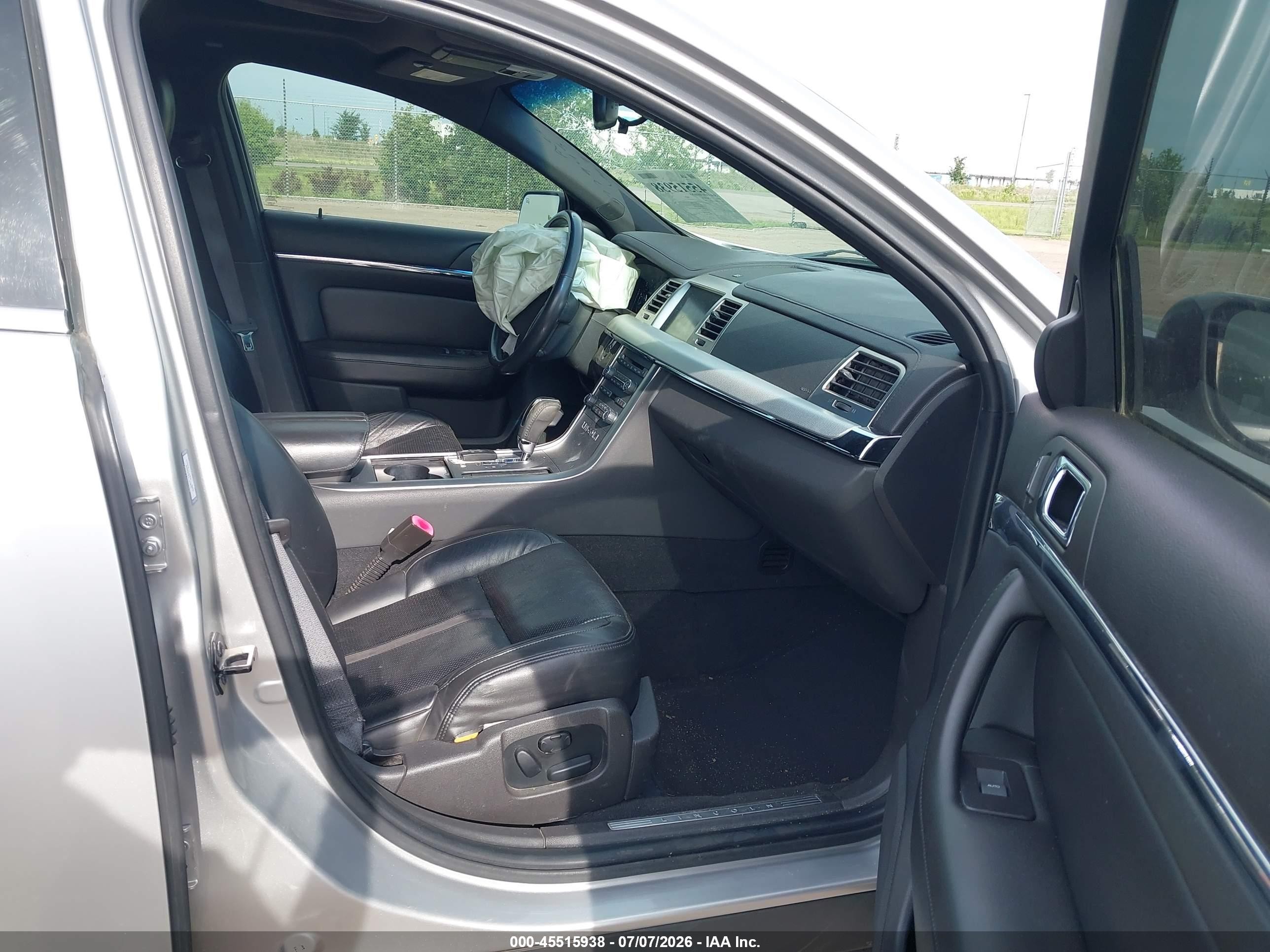 2009 Lincoln Mks   Silver vin: 1LNHM93R99G615264
