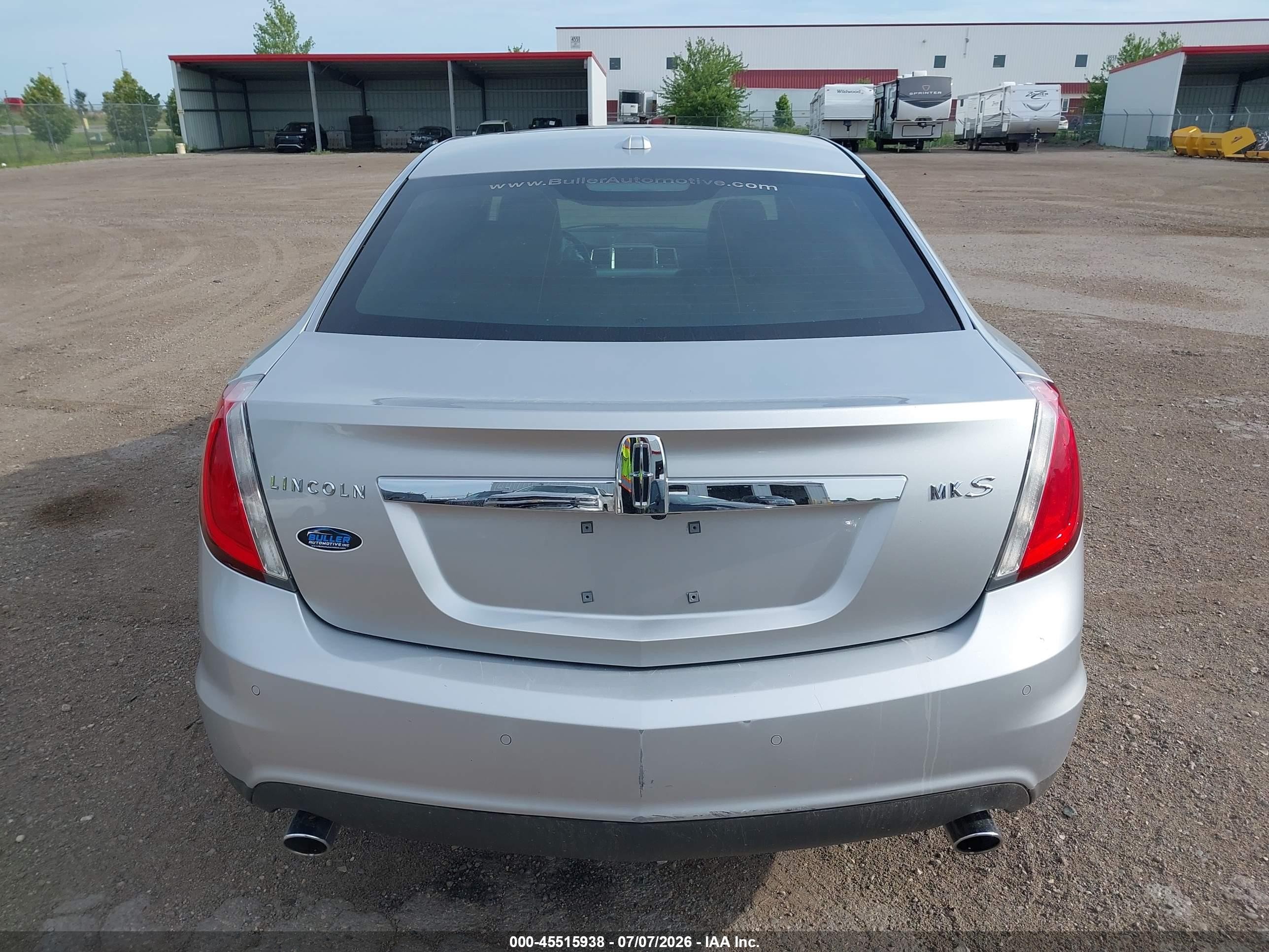 2009 Lincoln Mks   Silver vin: 1LNHM93R99G615264