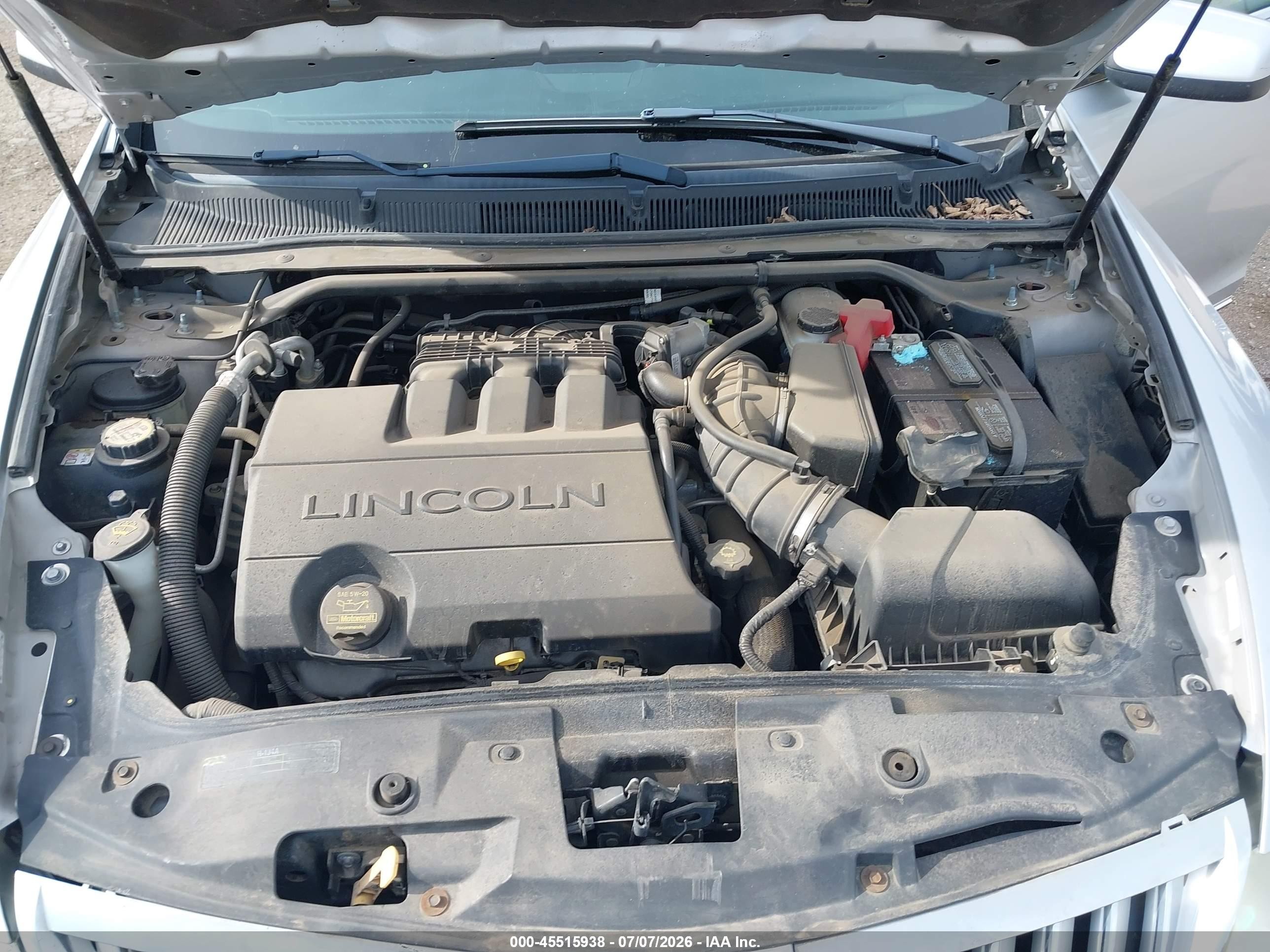 2009 Lincoln Mks   Silver vin: 1LNHM93R99G615264