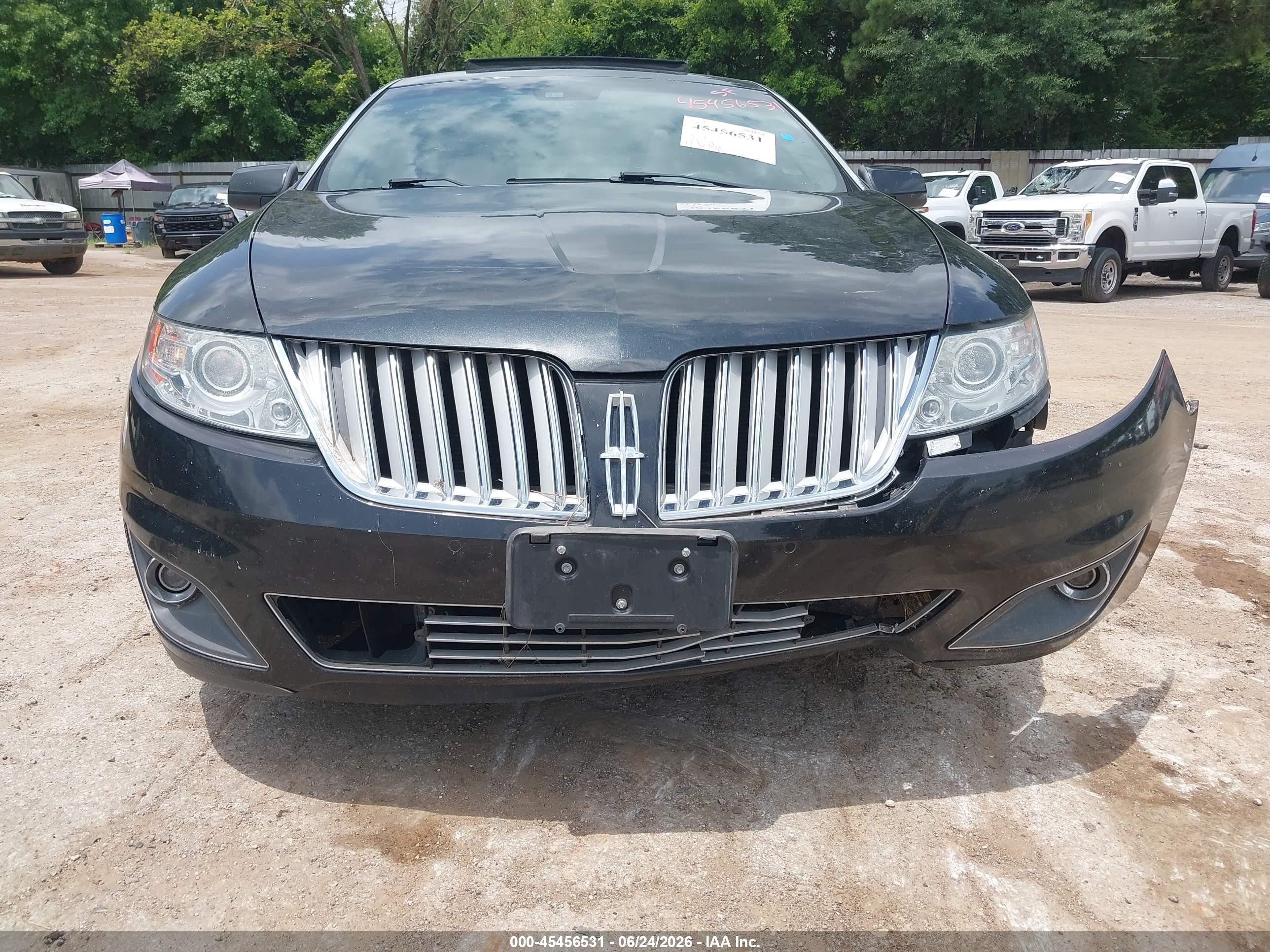 2009 Lincoln Mks   Black vin: 1LNHM93R99G621596