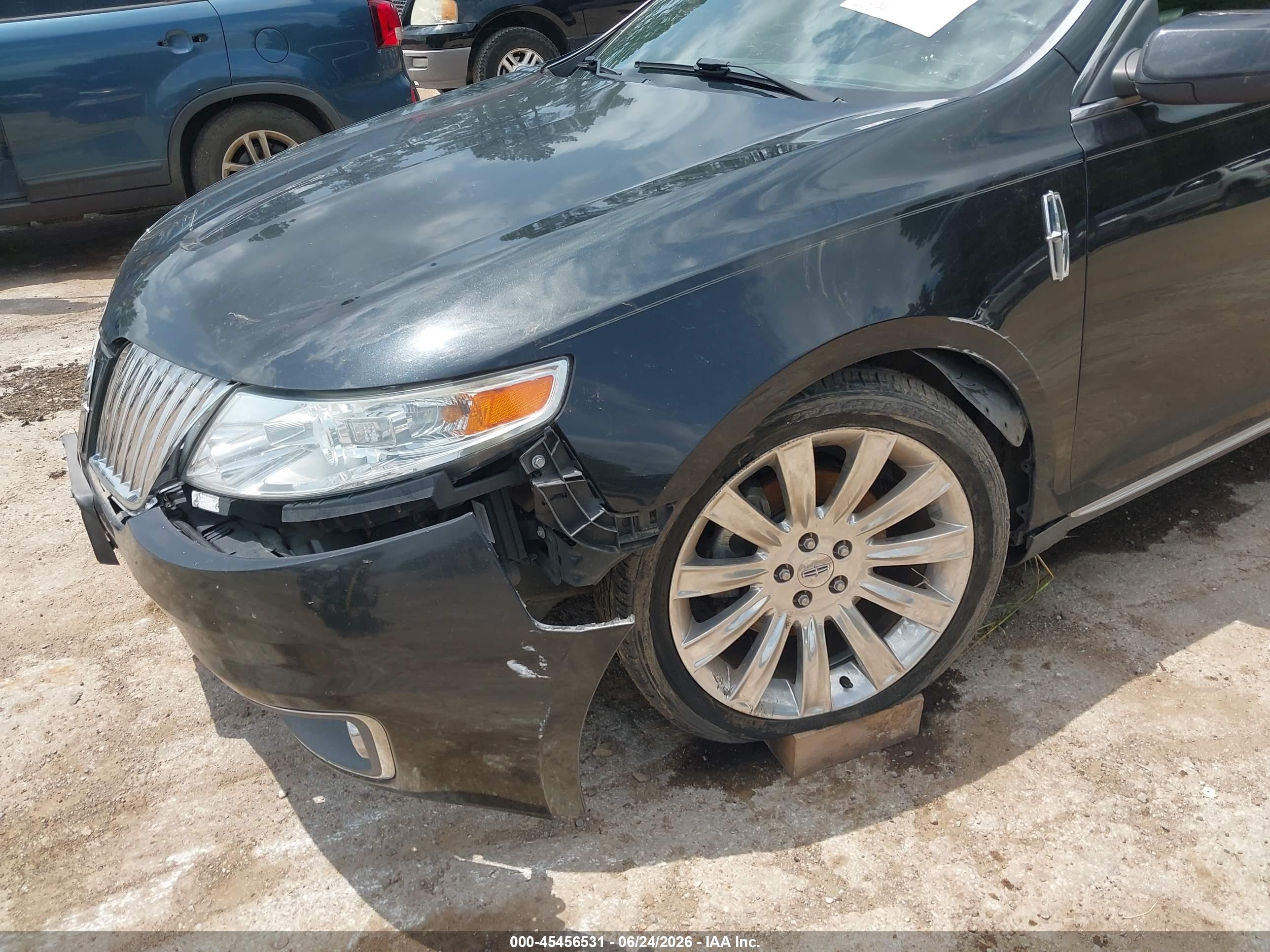 2009 Lincoln Mks   Black vin: 1LNHM93R99G621596