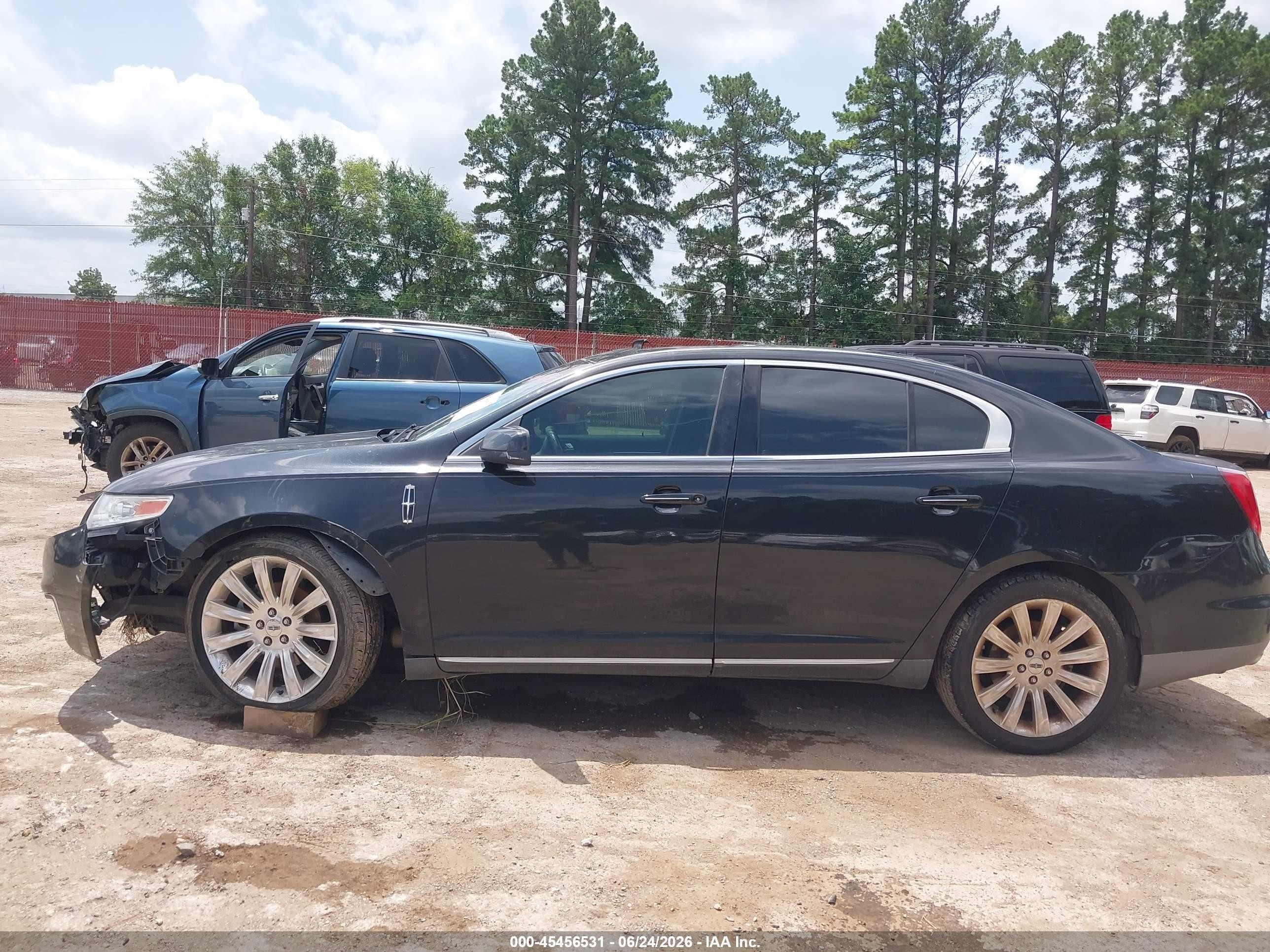 2009 Lincoln Mks   Black vin: 1LNHM93R99G621596