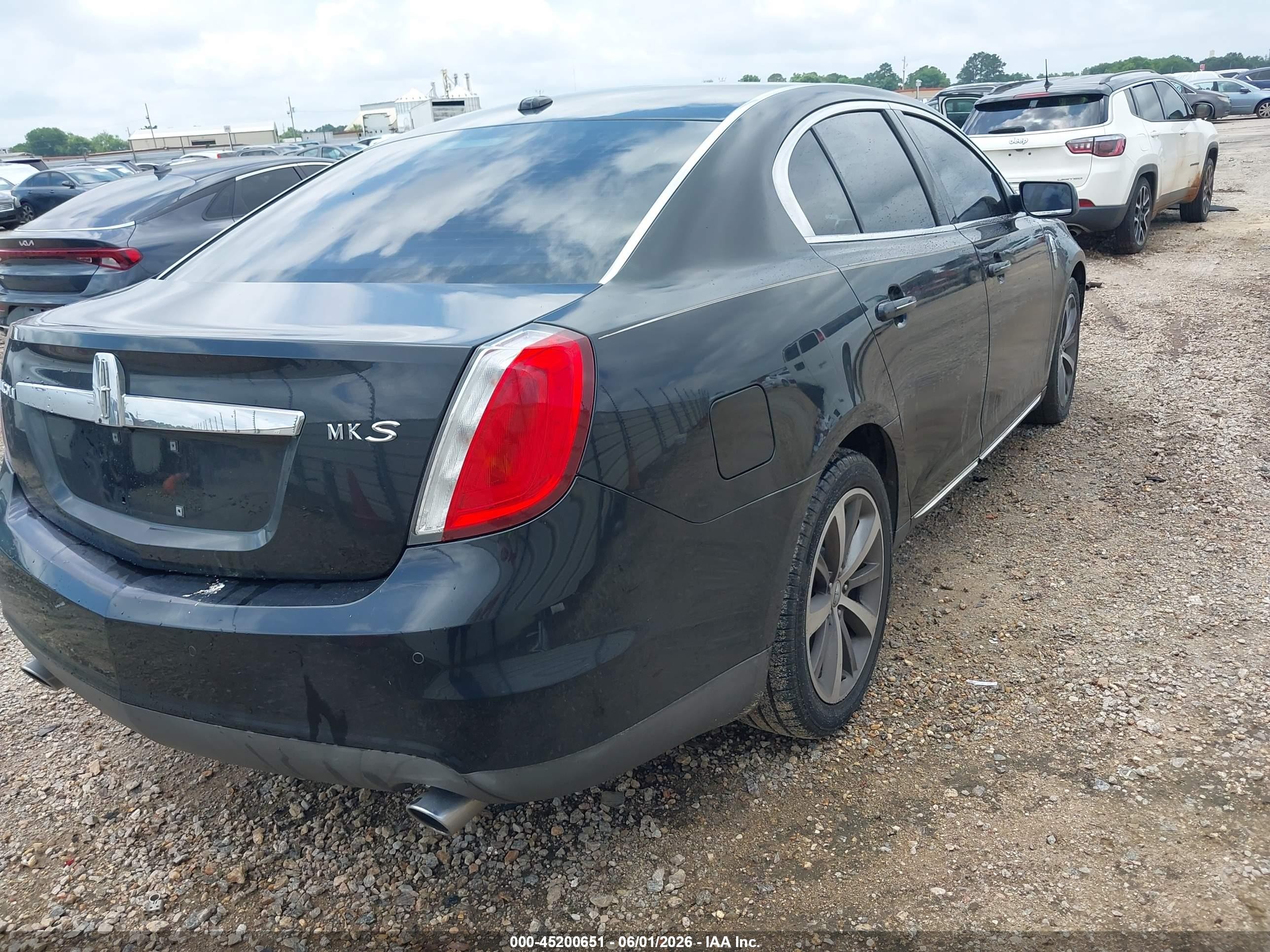 2009 Lincoln Mks   Black vin: 1LNHM93RX9G601244