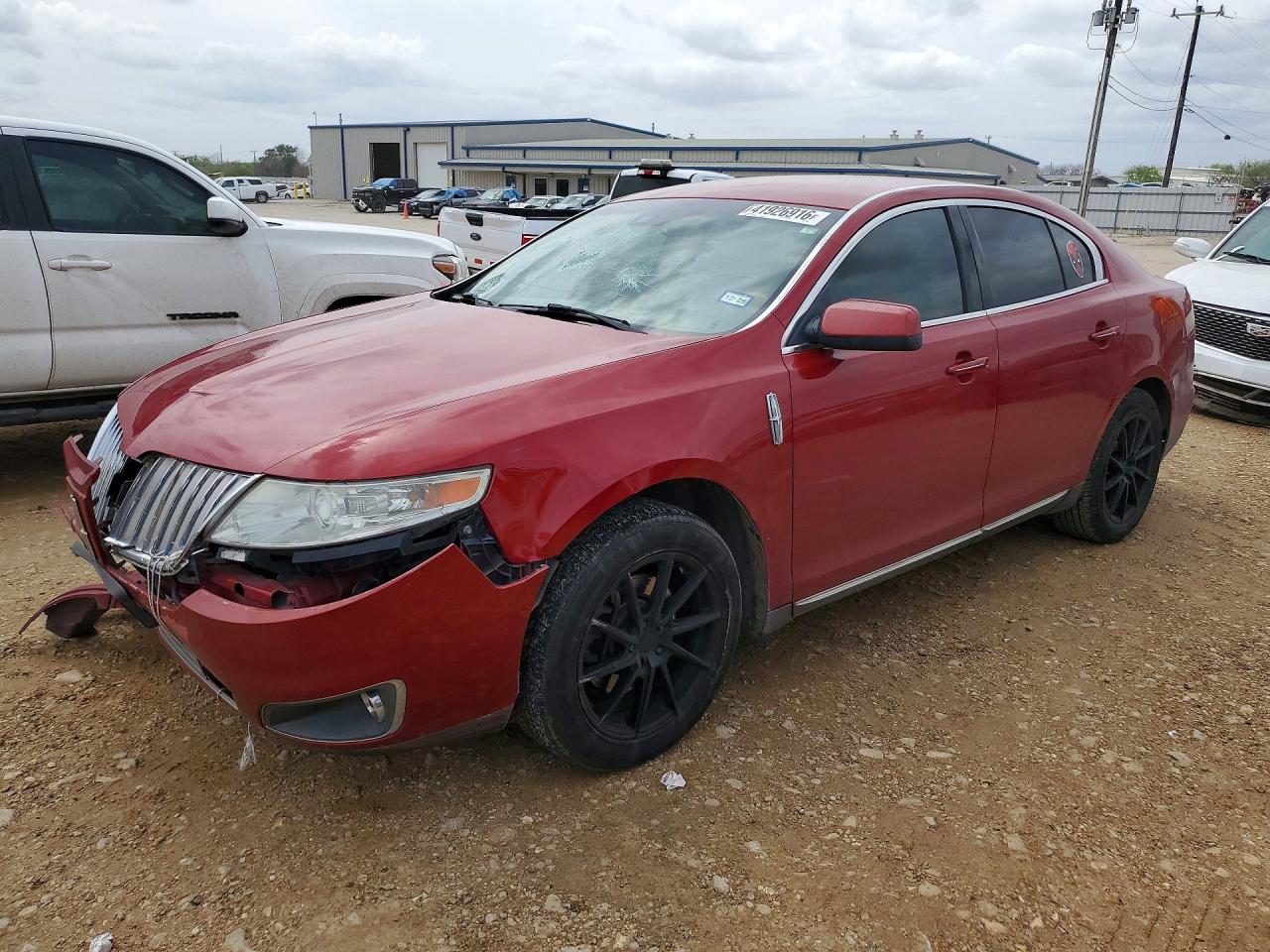 2009 Lincoln Mks Red vin: 1LNHM93RX9G604726