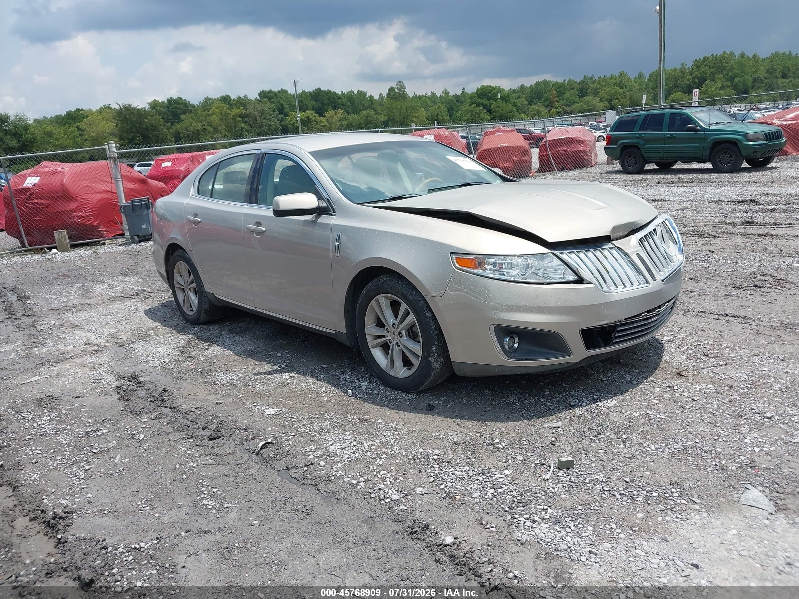 2009 Lincoln Mks   Champagne vin: 1LNHM93RX9G619307