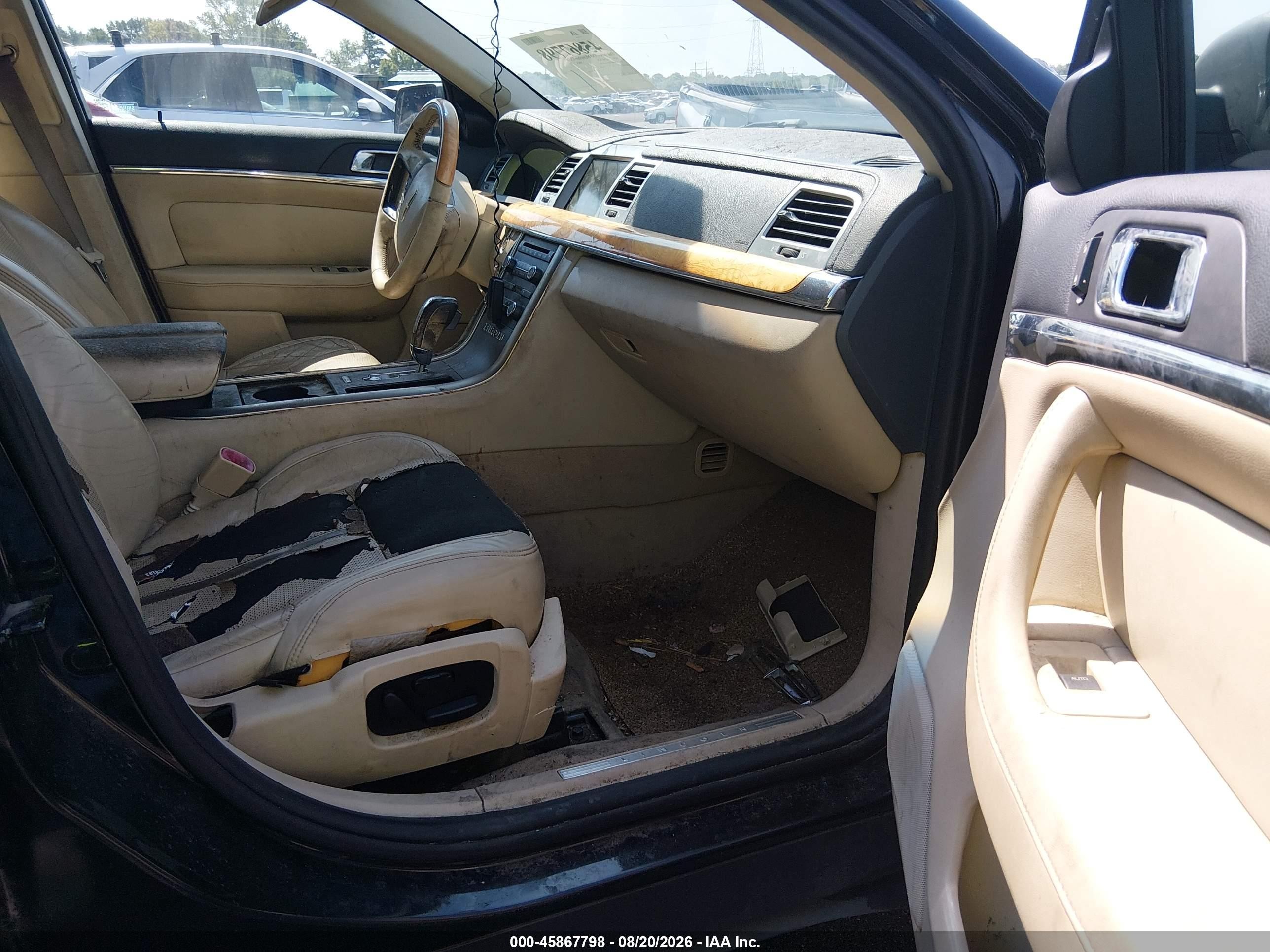2009 Lincoln Mks   Black vin: 1LNHM93RX9G621378
