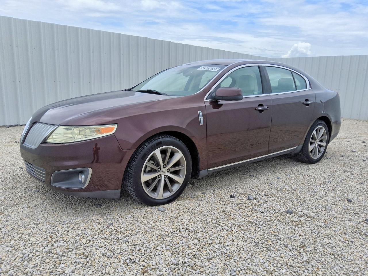 2009 Lincoln Mks Бордовый vin: 1LNHM93RX9G633823