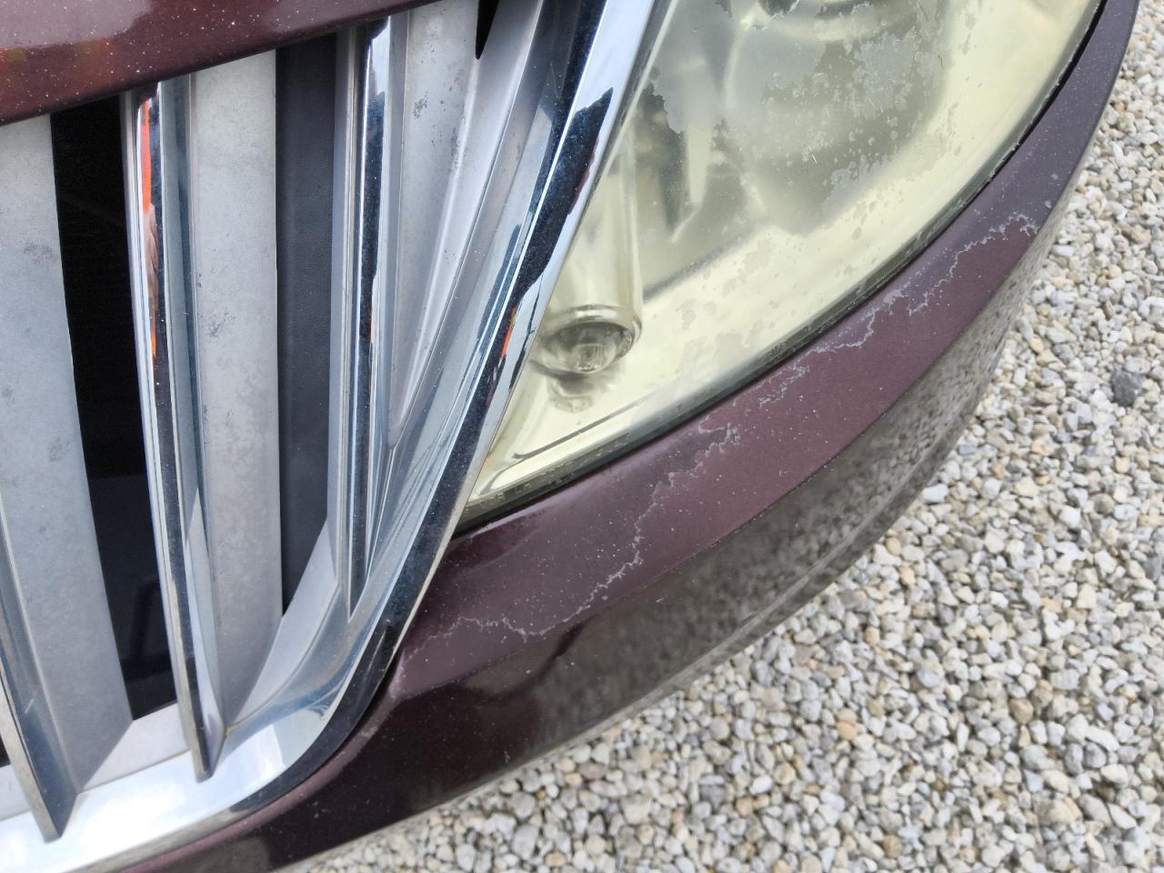 2009 Lincoln Mks Бордовый vin: 1LNHM93RX9G633823 Damage: Front Bumper, Oxidized, > 12 Inches