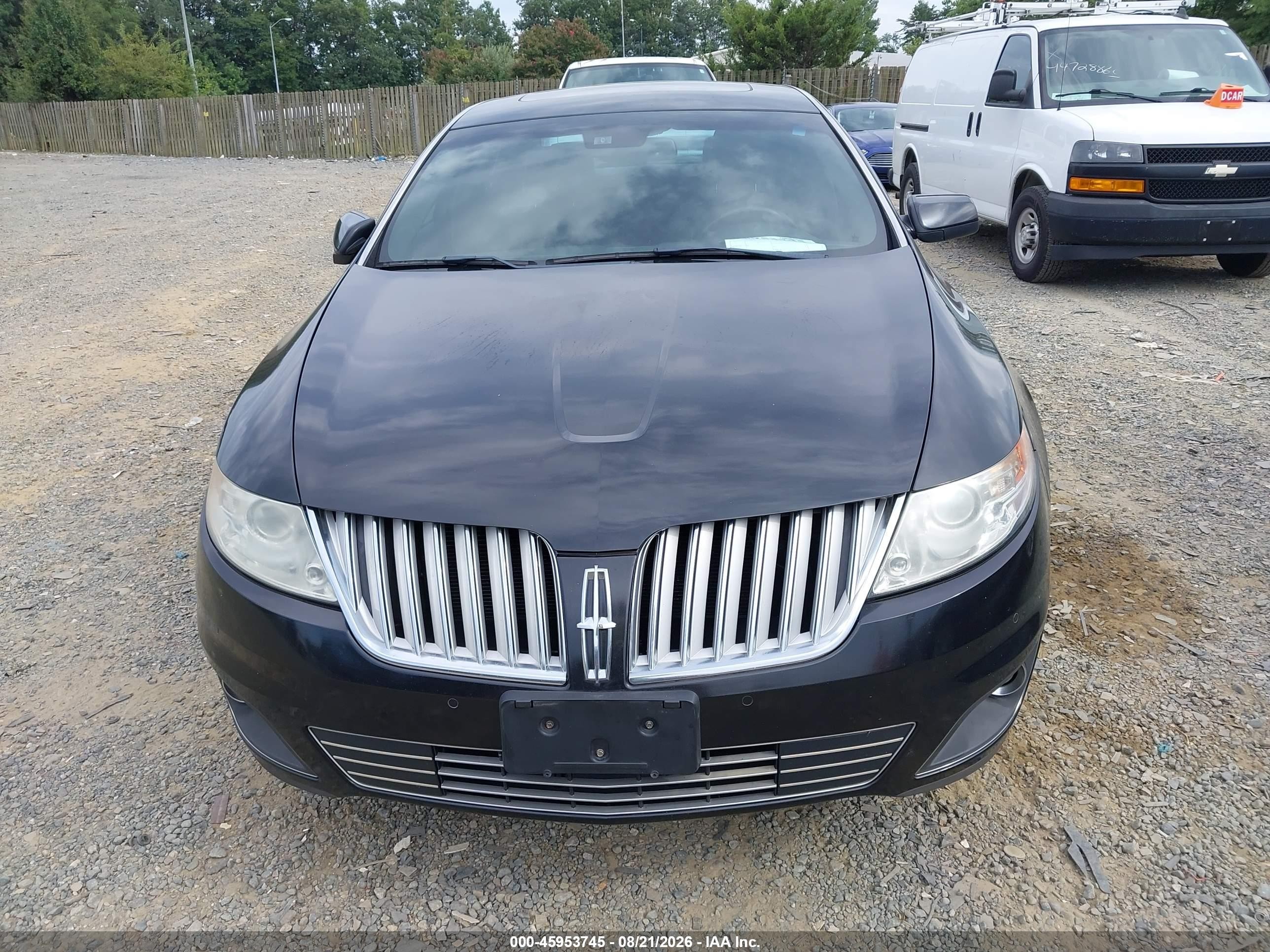 2009 Lincoln Mks   Black vin: 1LNHM94R09G614972