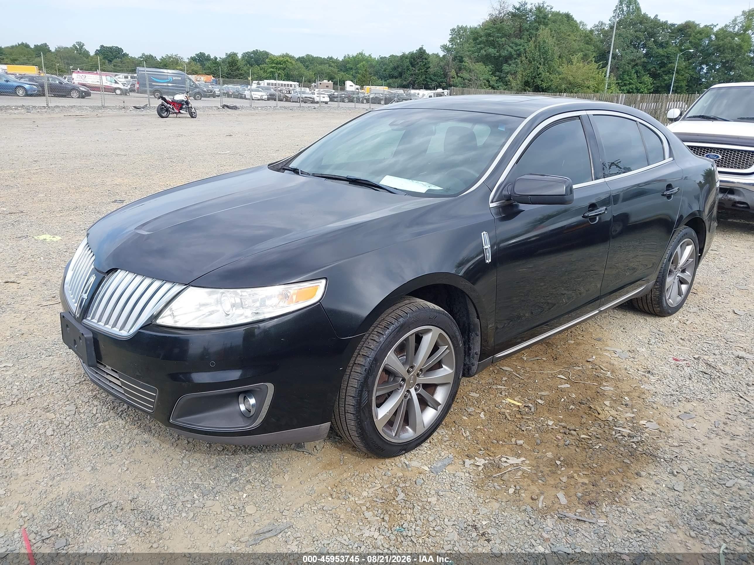 2009 Lincoln Mks   Black vin: 1LNHM94R09G614972