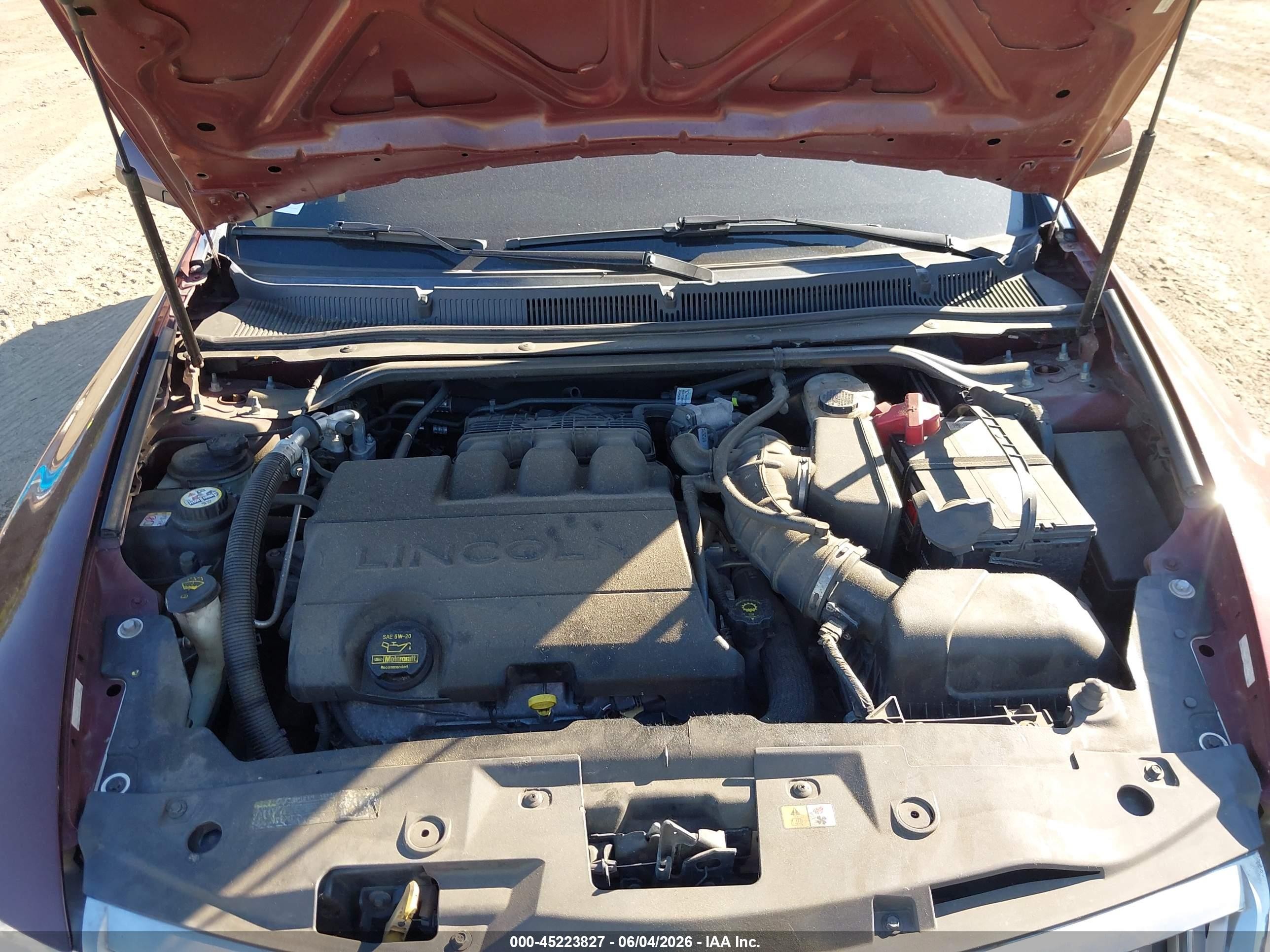 2009 Lincoln Mks   Бордовый vin: 1LNHM94R29G613757