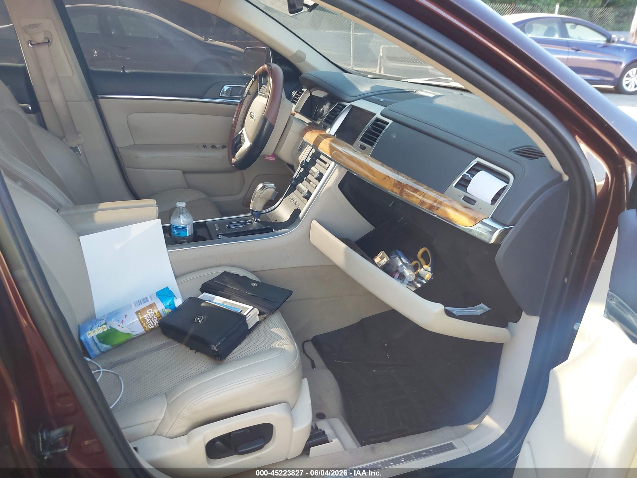 2009 Lincoln Mks   Бордовый vin: 1LNHM94R29G613757