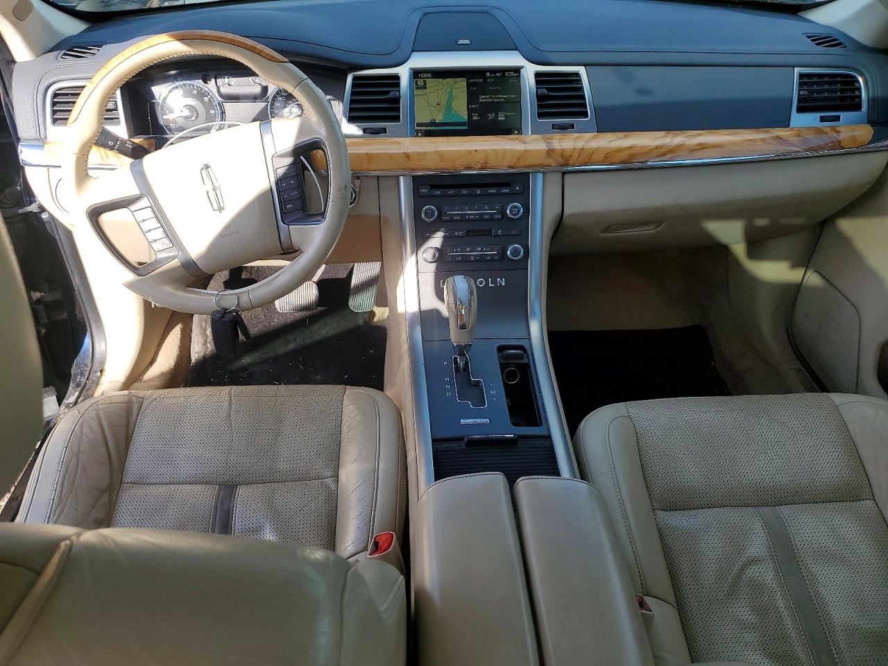 2009 Lincoln Mks Blue vin: 1LNHM94R29G619185