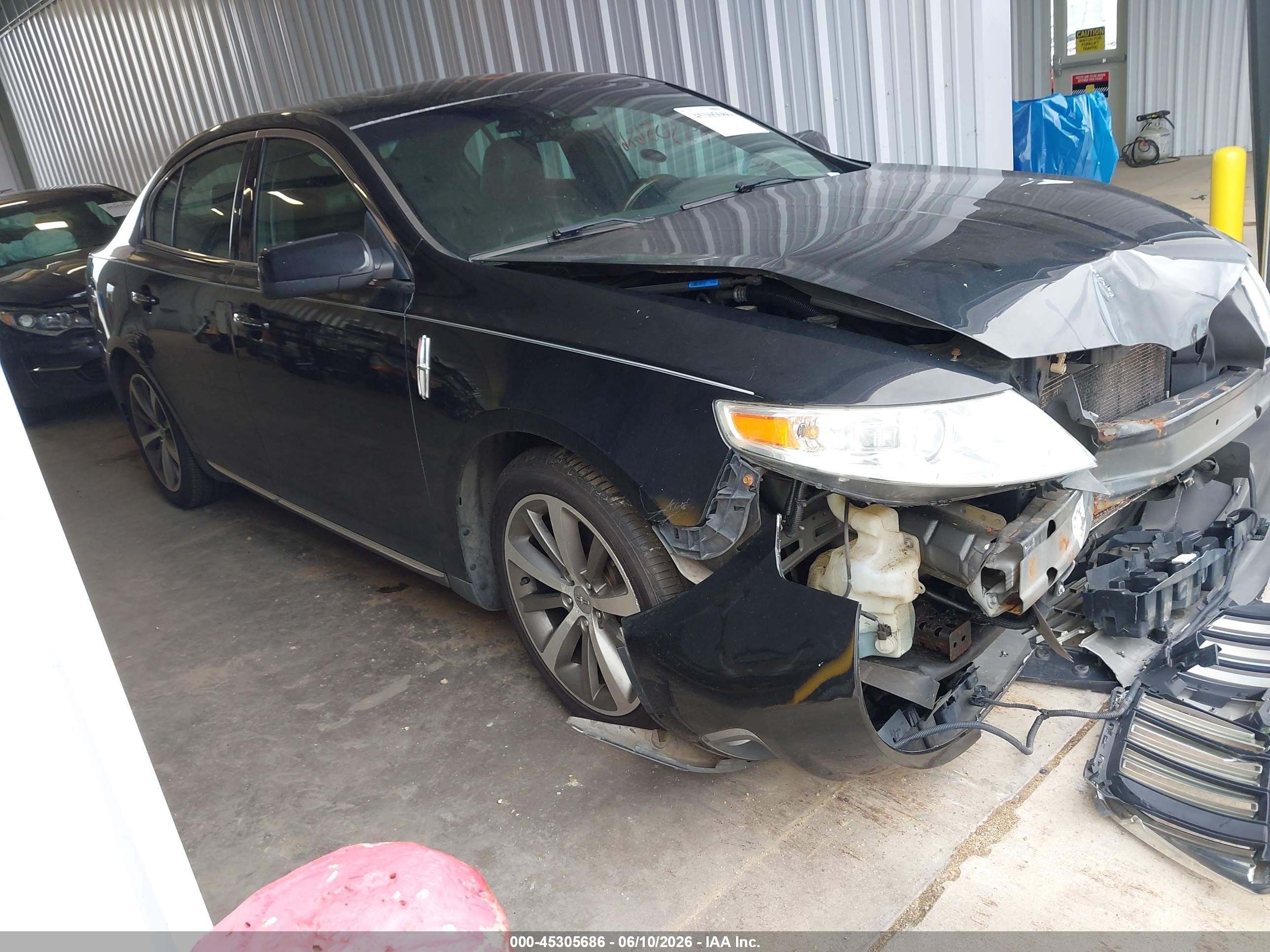 2009 Lincoln Mks   Black vin: 1LNHM94R49G606468