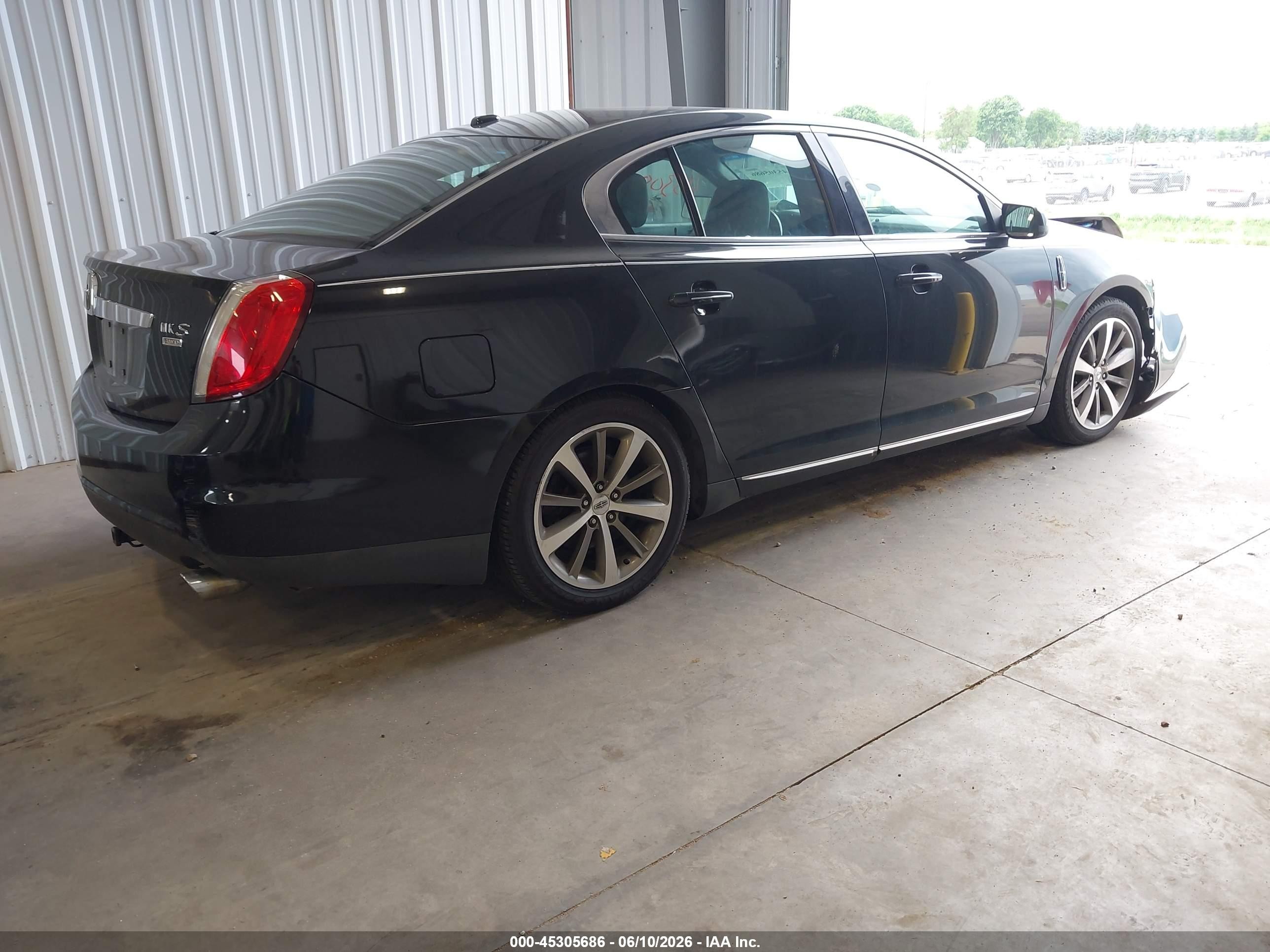 2009 Lincoln Mks   Black vin: 1LNHM94R49G606468