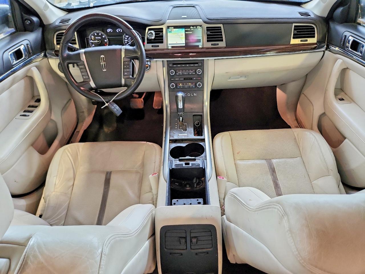 2009 Lincoln Mks White vin: 1LNHM94R49G618538