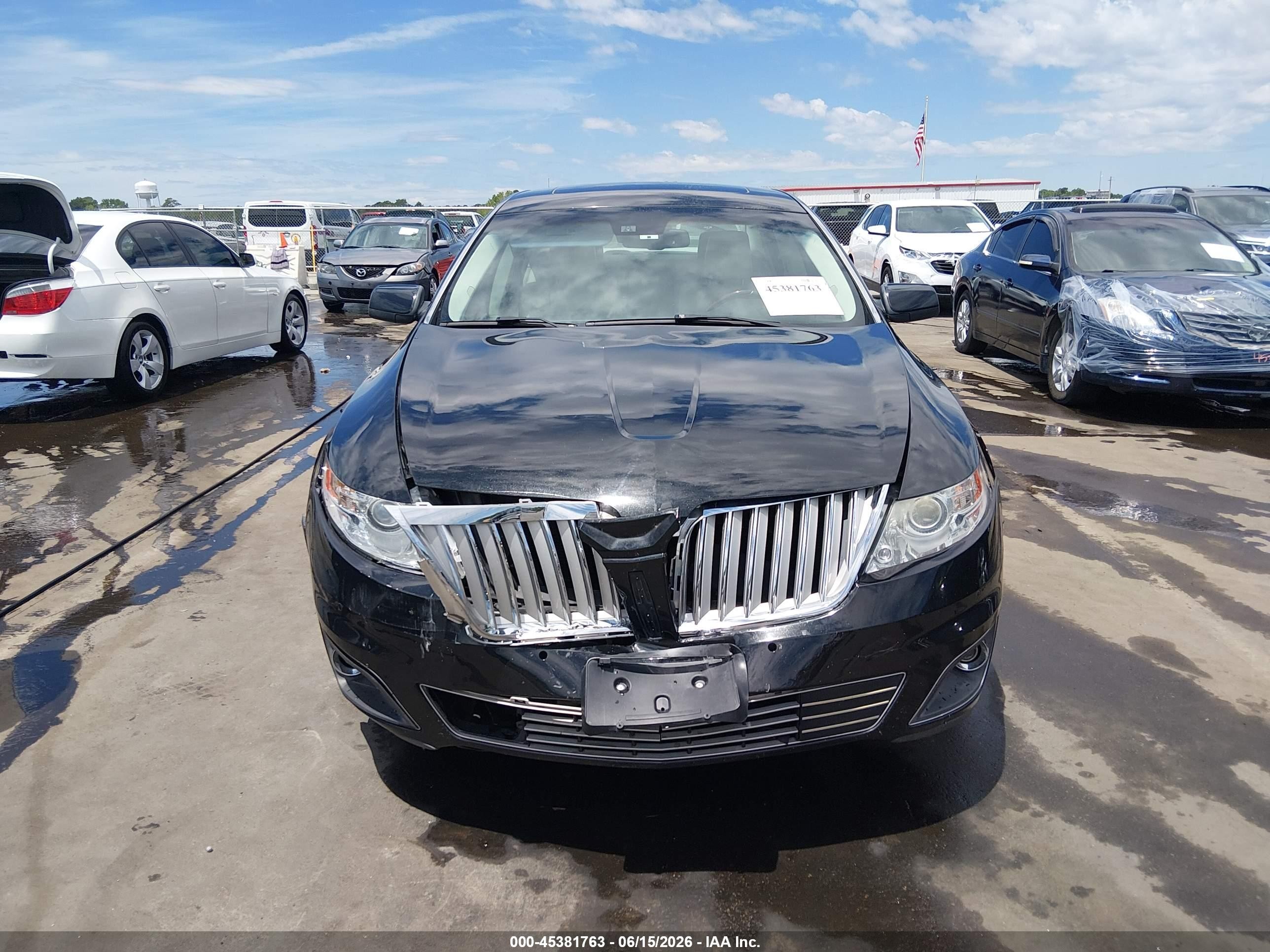 2009 Lincoln Mks   Черный vin: 1LNHM94R59G626390
