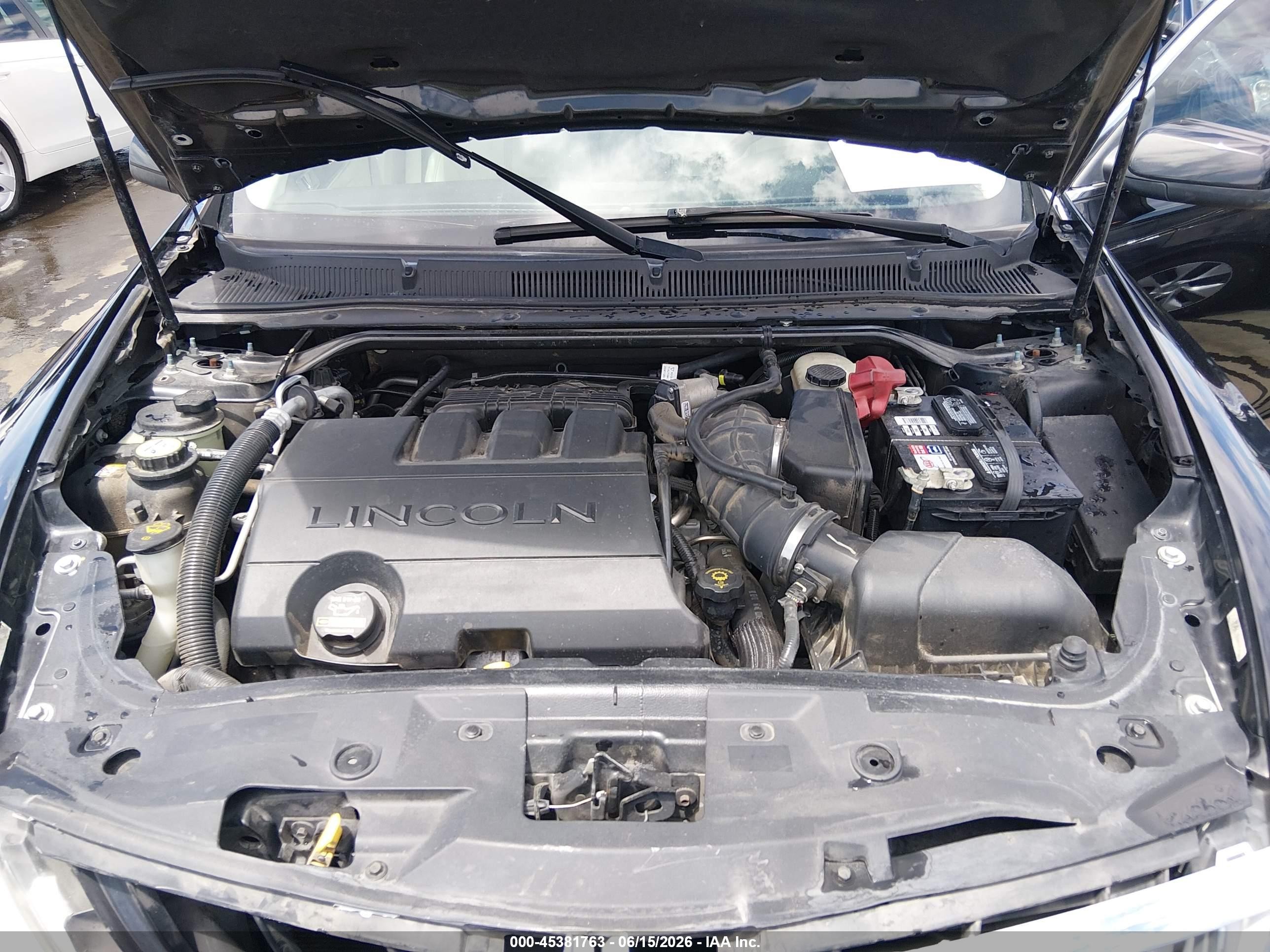 2009 Lincoln Mks   Черный vin: 1LNHM94R59G626390