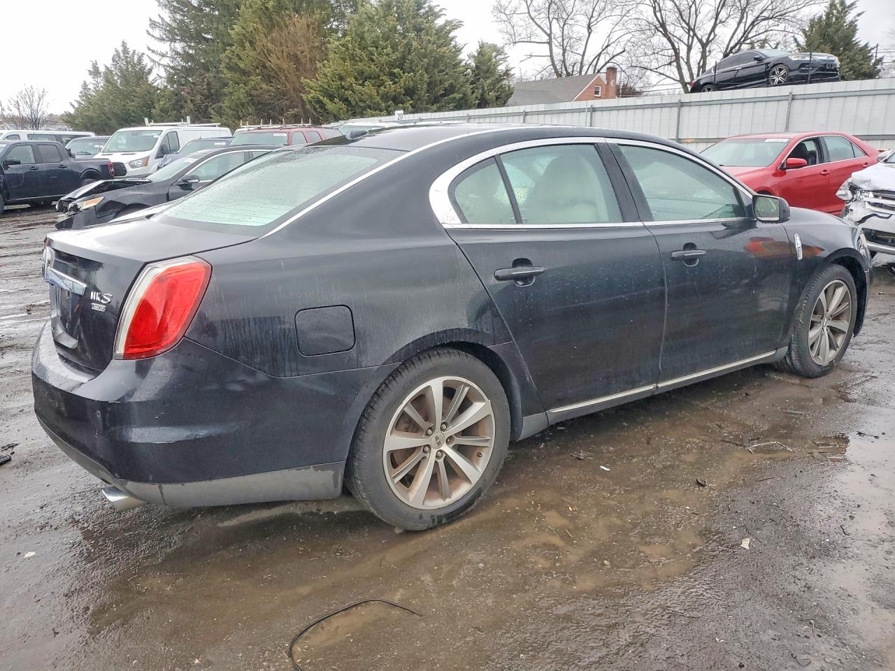 2009 Lincoln Mks Black vin: 1LNHM94R79G603581