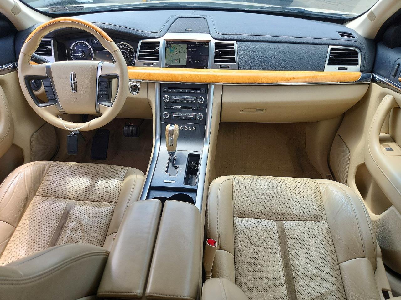2009 Lincoln Mks Белый vin: 1LNHM94R79G615004