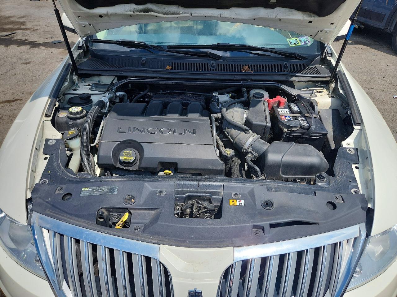 2009 Lincoln Mks Белый vin: 1LNHM94R79G615004