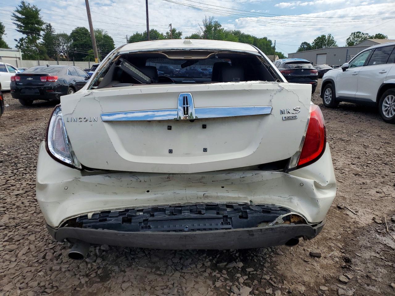 2009 Lincoln Mks White vin: 1LNHM94R79G617951