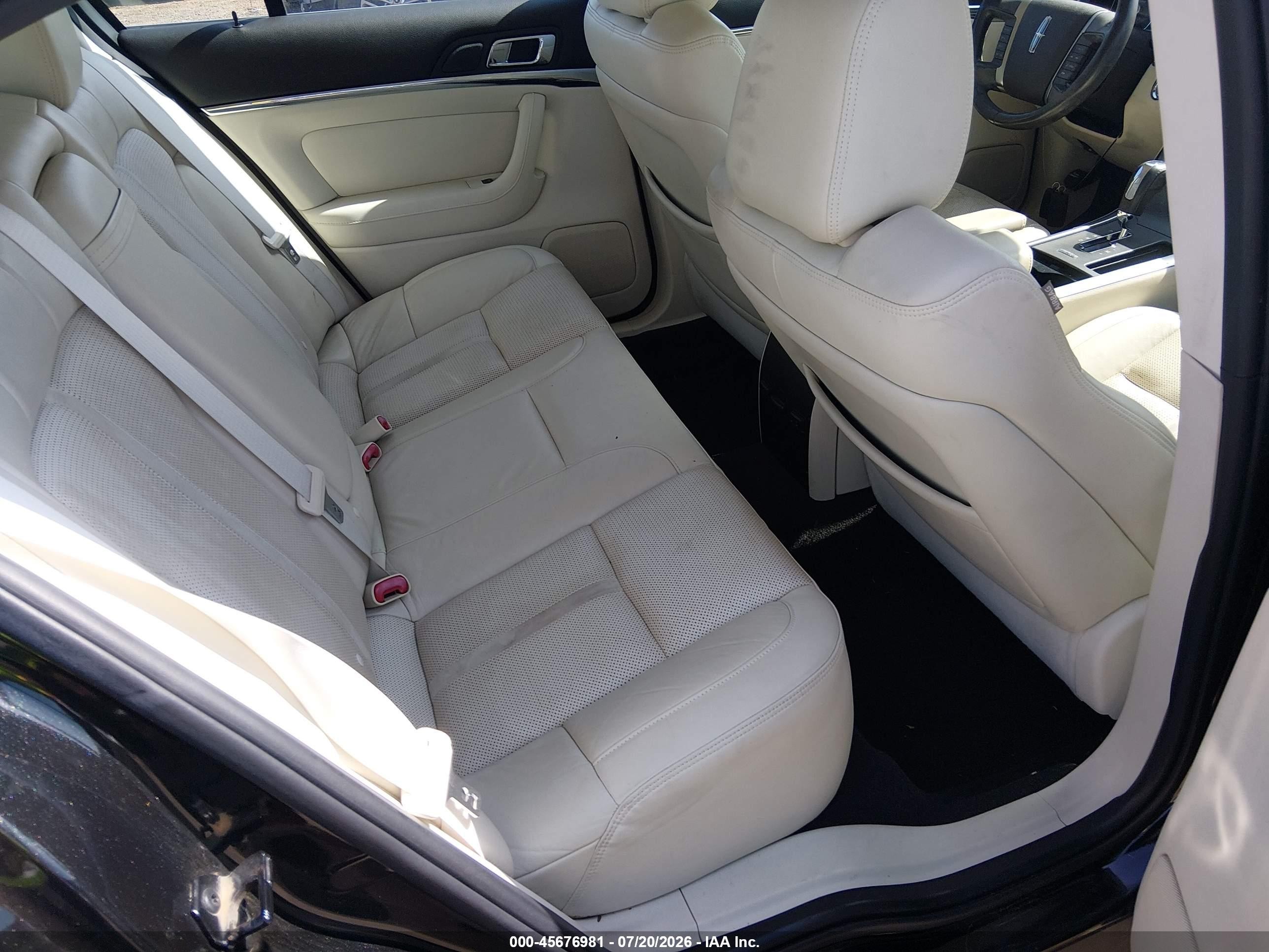 2009 Lincoln Mks   Черный vin: 1LNHM94R99G607034