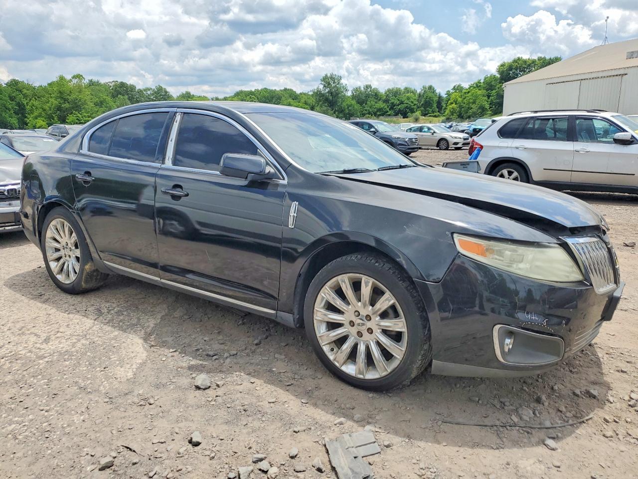 2009 Lincoln Mks Ecoboost Black vin: 1LNHM94R99G623881