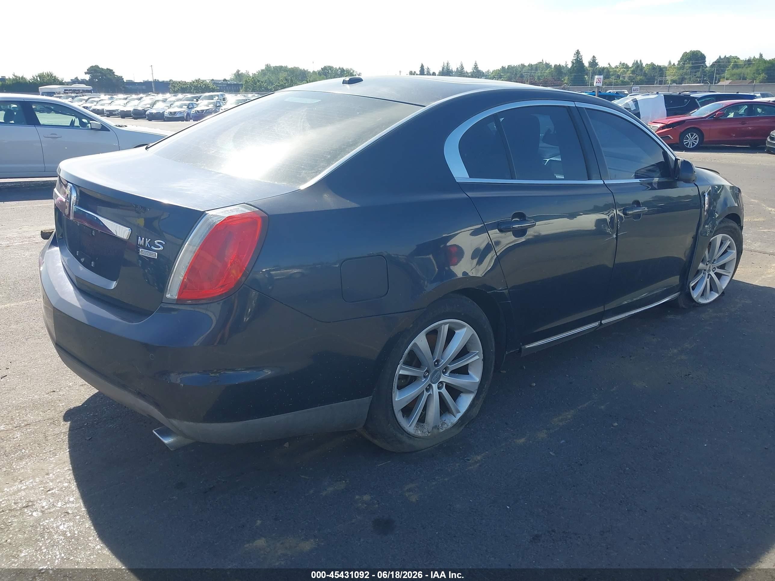 2009 Lincoln Mks   Dark Blue vin: 1LNHM94RX9G608922