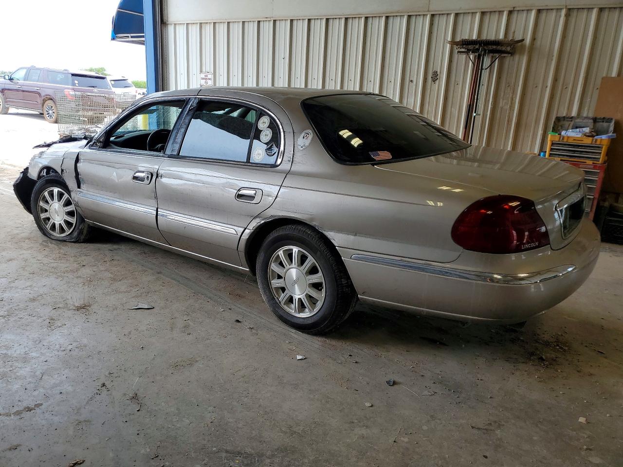 2001 Lincoln Continental Gray vin: 1LNHM97V01Y720555