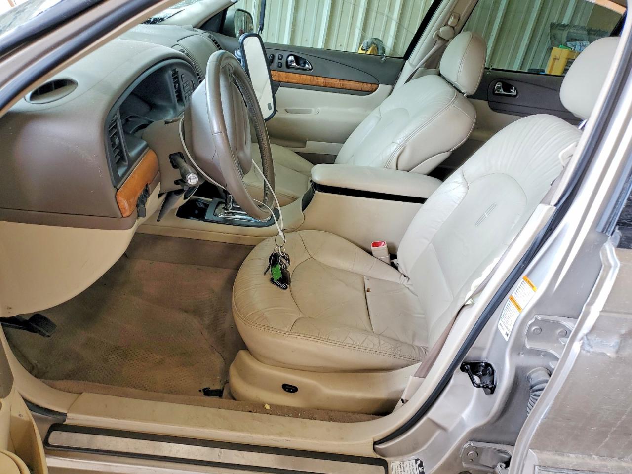 2001 Lincoln Continental Gray vin: 1LNHM97V01Y720555